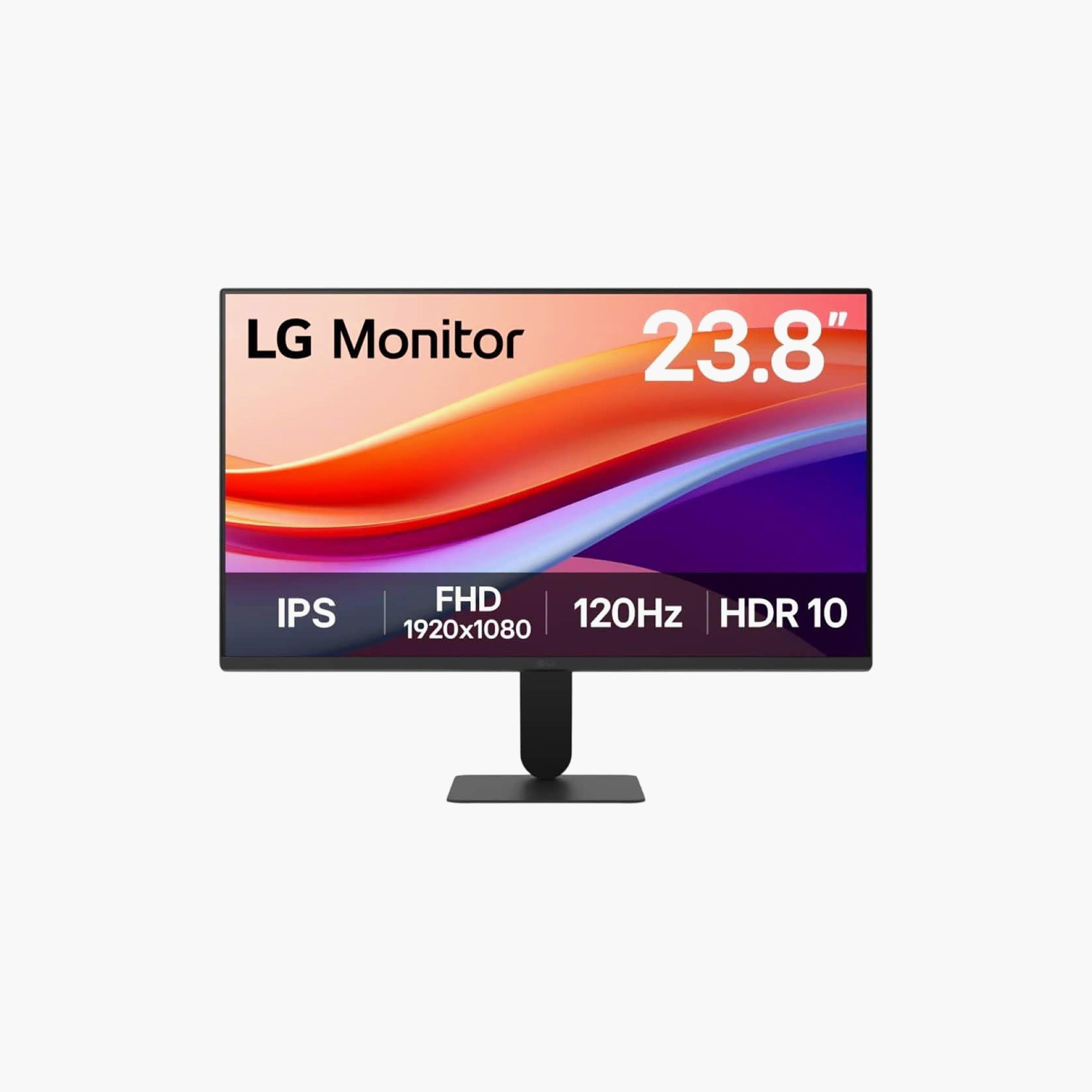 شاشة مسطحة LED مقاس 23.8" Full HD IPS بتردد 120 هرتز من إل جي | 24U411A-B-PROMO_EMAX_AE_ENBD_131026-image-1