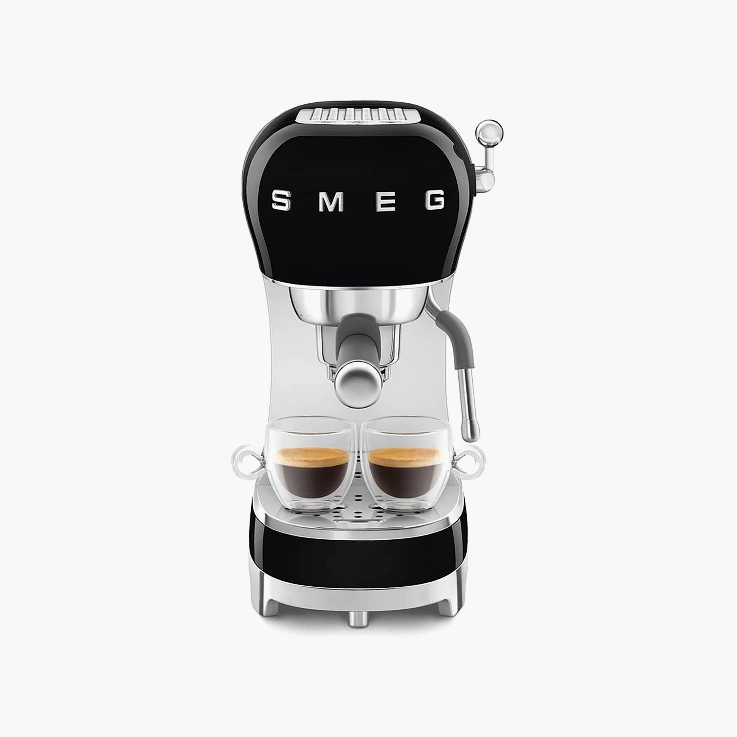 ماكينة قهوة إسبريسو مع عصا تبخيرة من سميج - أسود | ECF02BLUK-household-appliances-kitchenappliances-coffeemachines-image-6