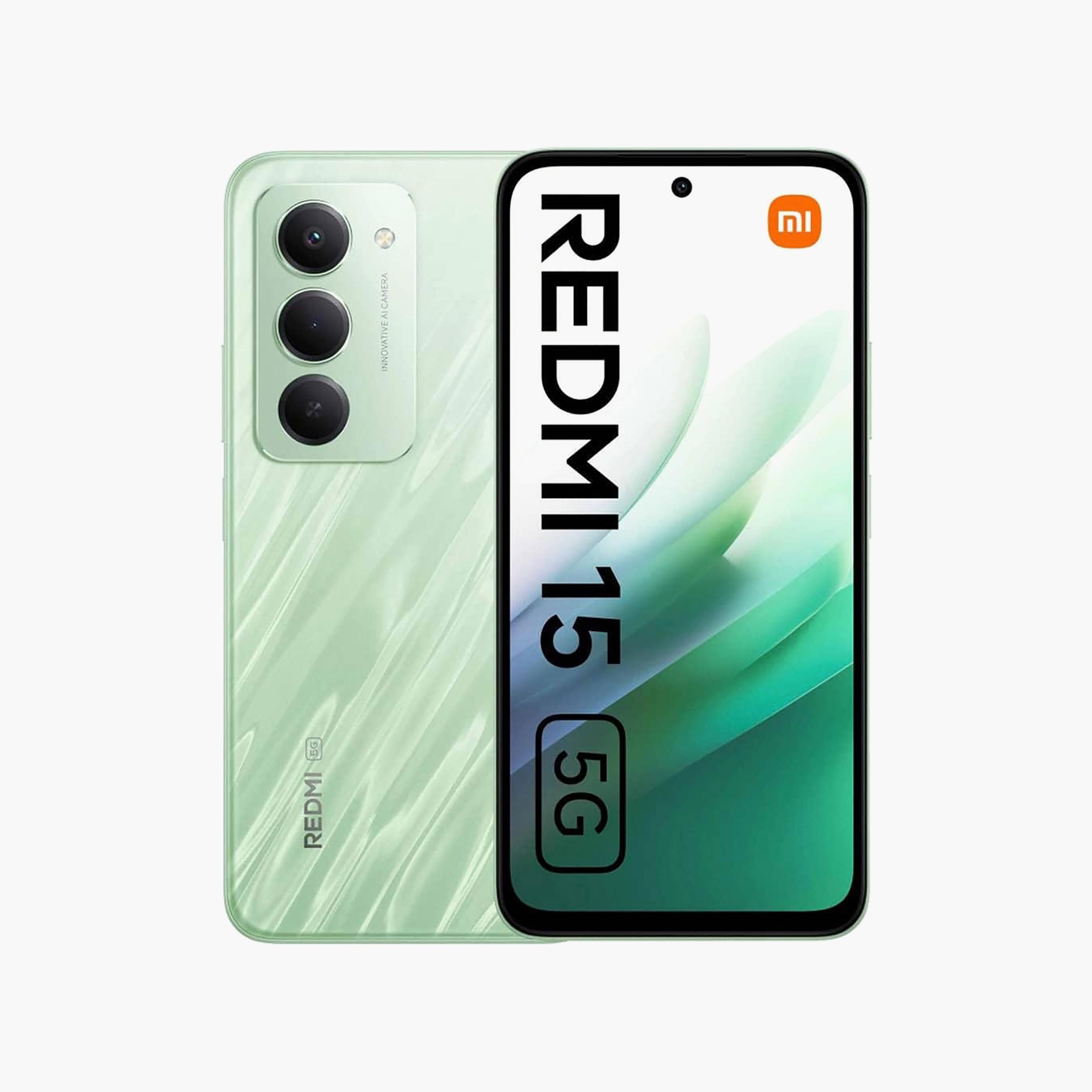 ريدمي 15 أخضر ريبل 5G رام 8 جيجا + ذاكرة 256 جيجا 6.9" 8 نواة HyperOS من شاومي-electronics-phones-image-1