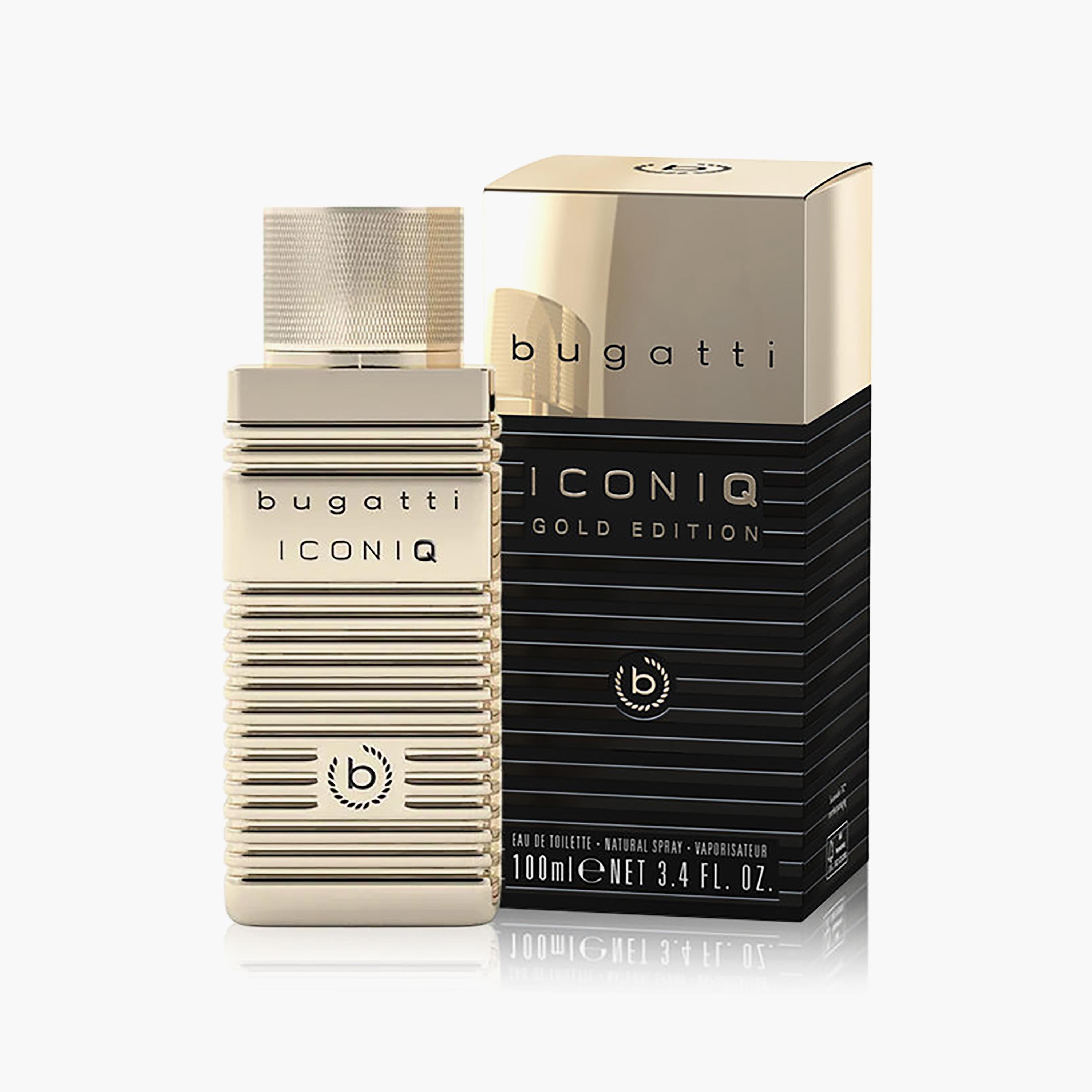 Bugatti IconiQ Gold Eau De Toilette for Men - 100ml-beautyandpersonalcare-fragrance-men-image-2