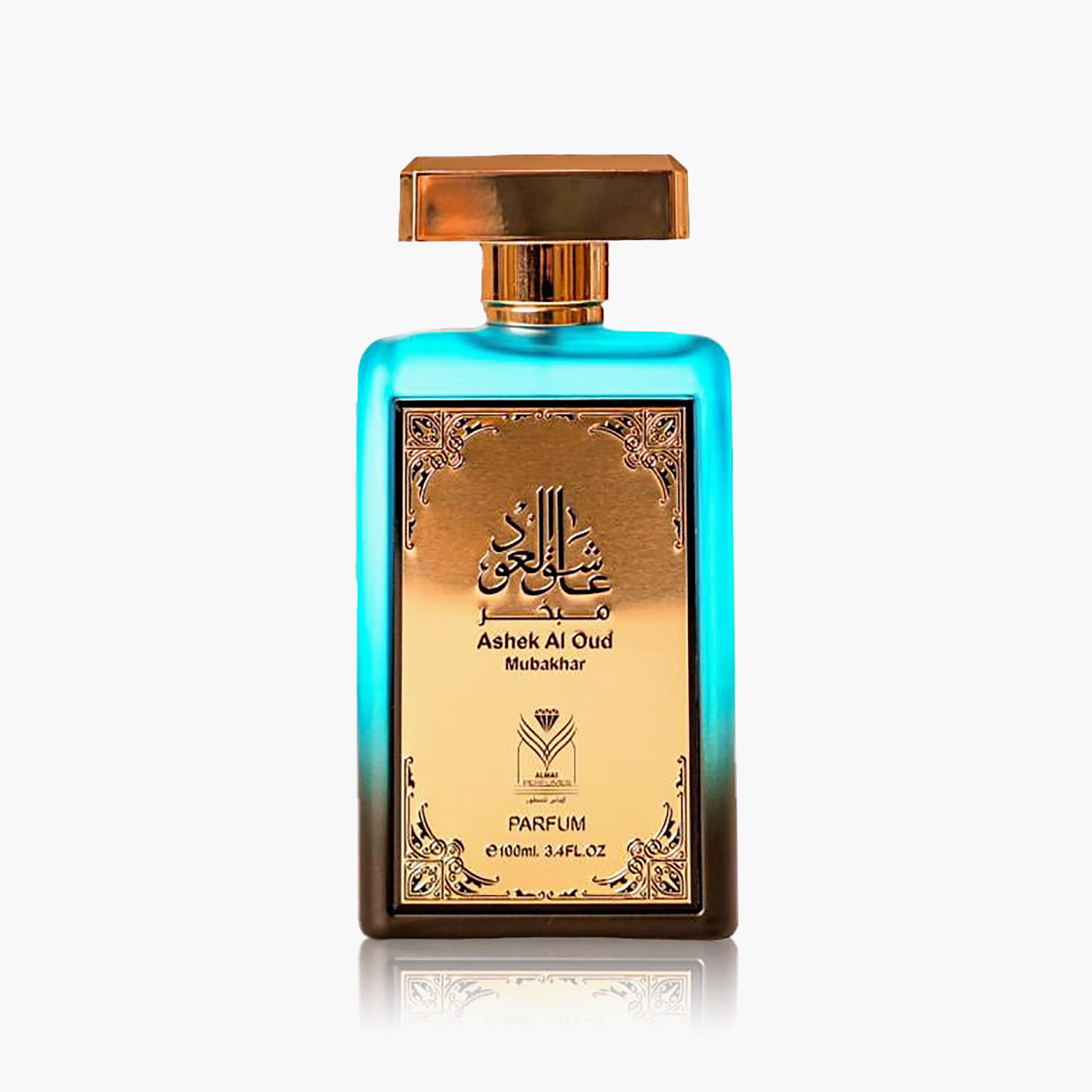 Al Mas Ashek Al Oud Mubakhar Eau De Parfum for Unisex - 100ml-beautyandpersonalcare-fragrance-unisex-image-1