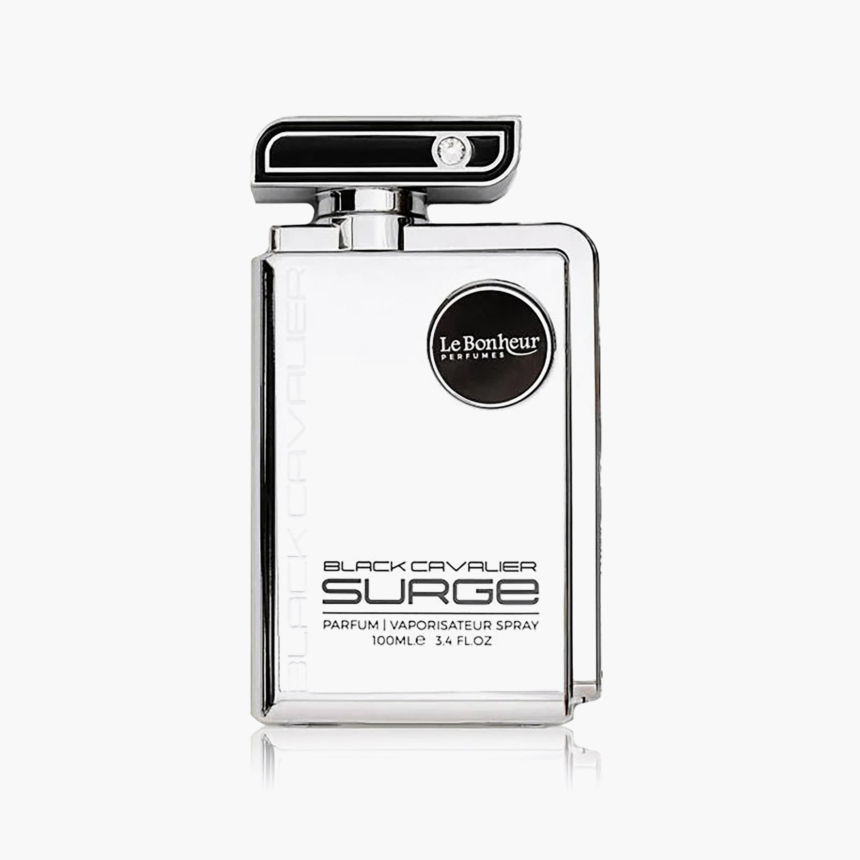 Le Bonheur Black Cavalier Surge Eau De Parfum for Unisex - 100ml-beautyandpersonalcare-fragrance-unisex-image-1