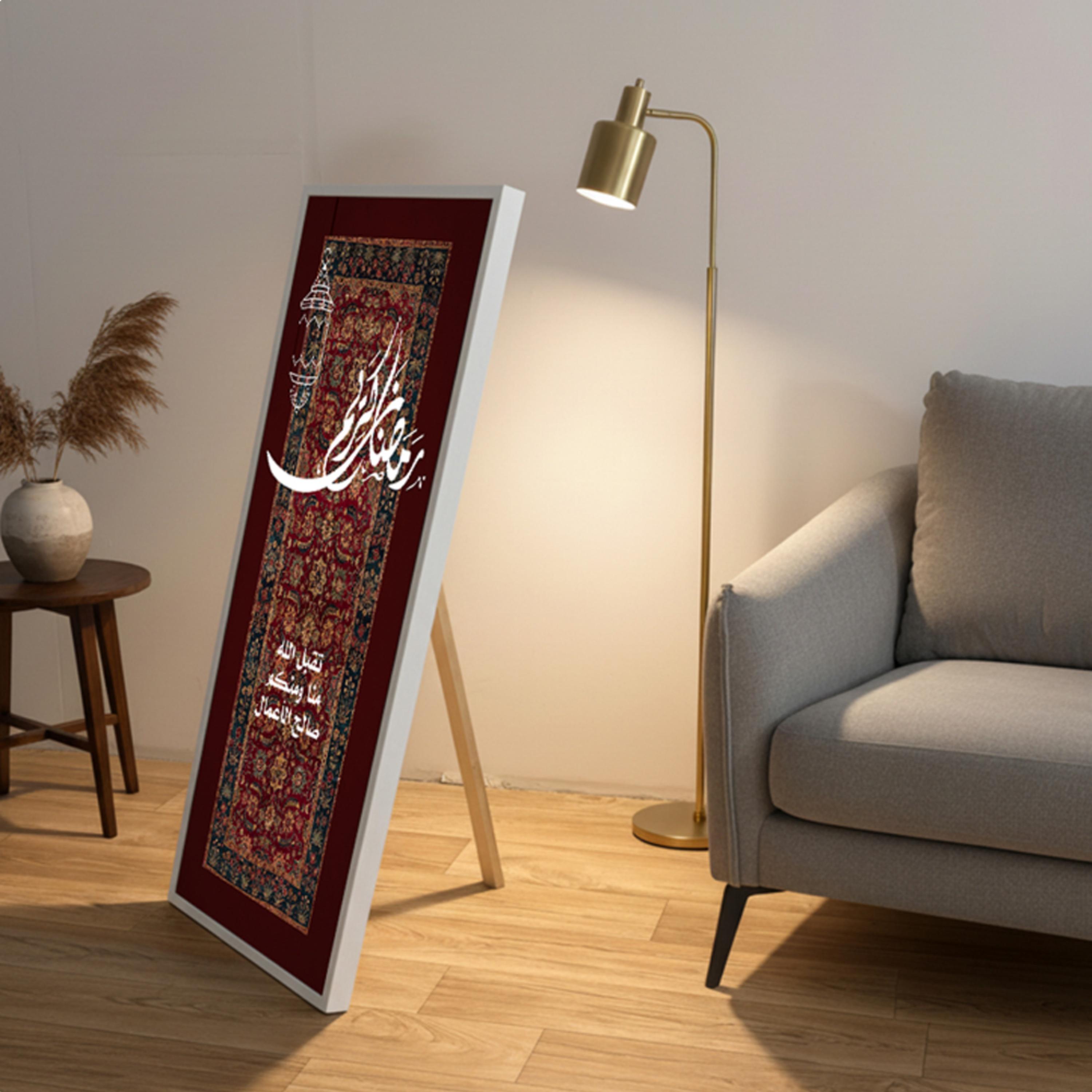لوحة جدارية رمضان كريم قماشية-household-walldecorandmirrors-wallart-image-3