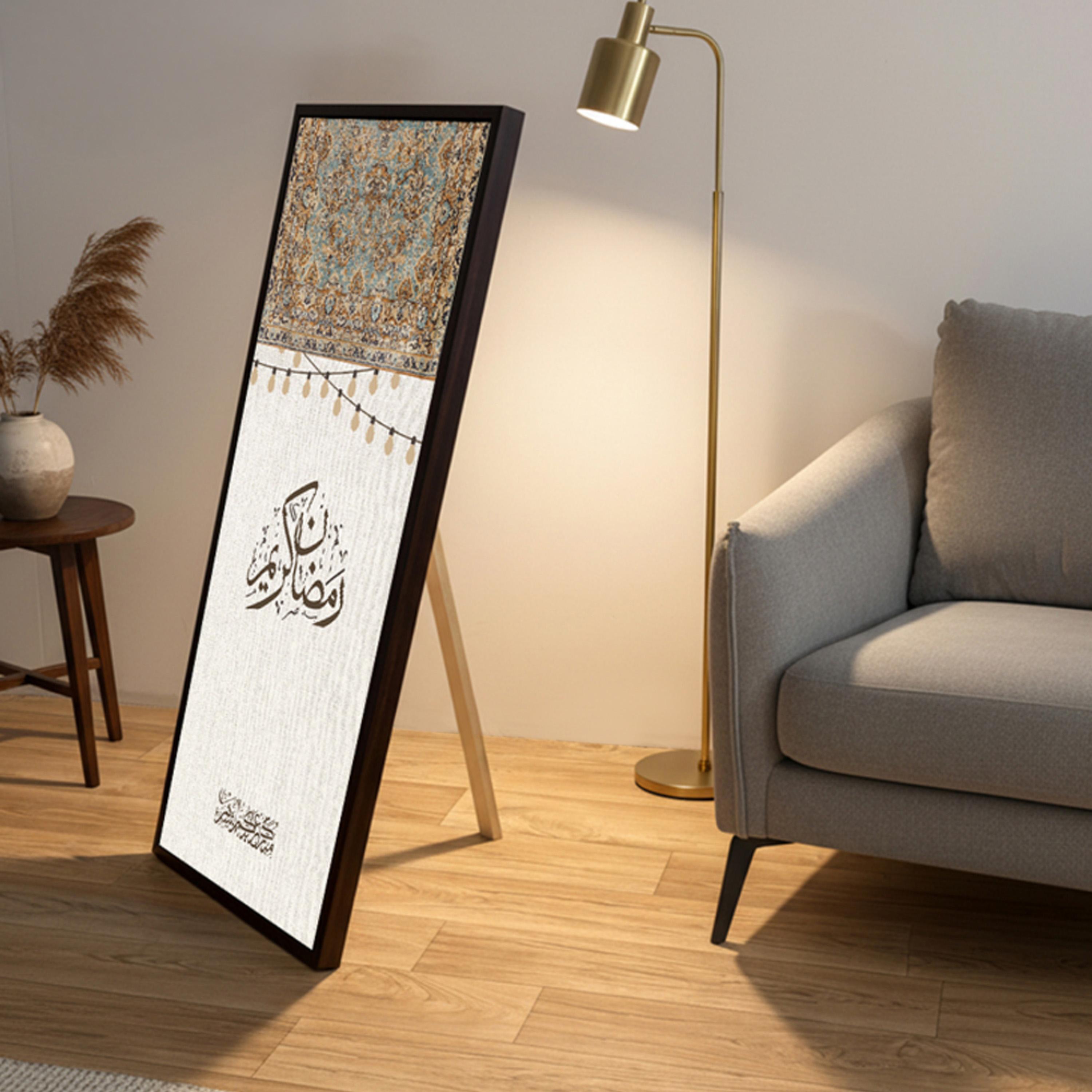 لوحة جدارية قماشية رمضان كريم-household-walldecorandmirrors-wallart-image-6