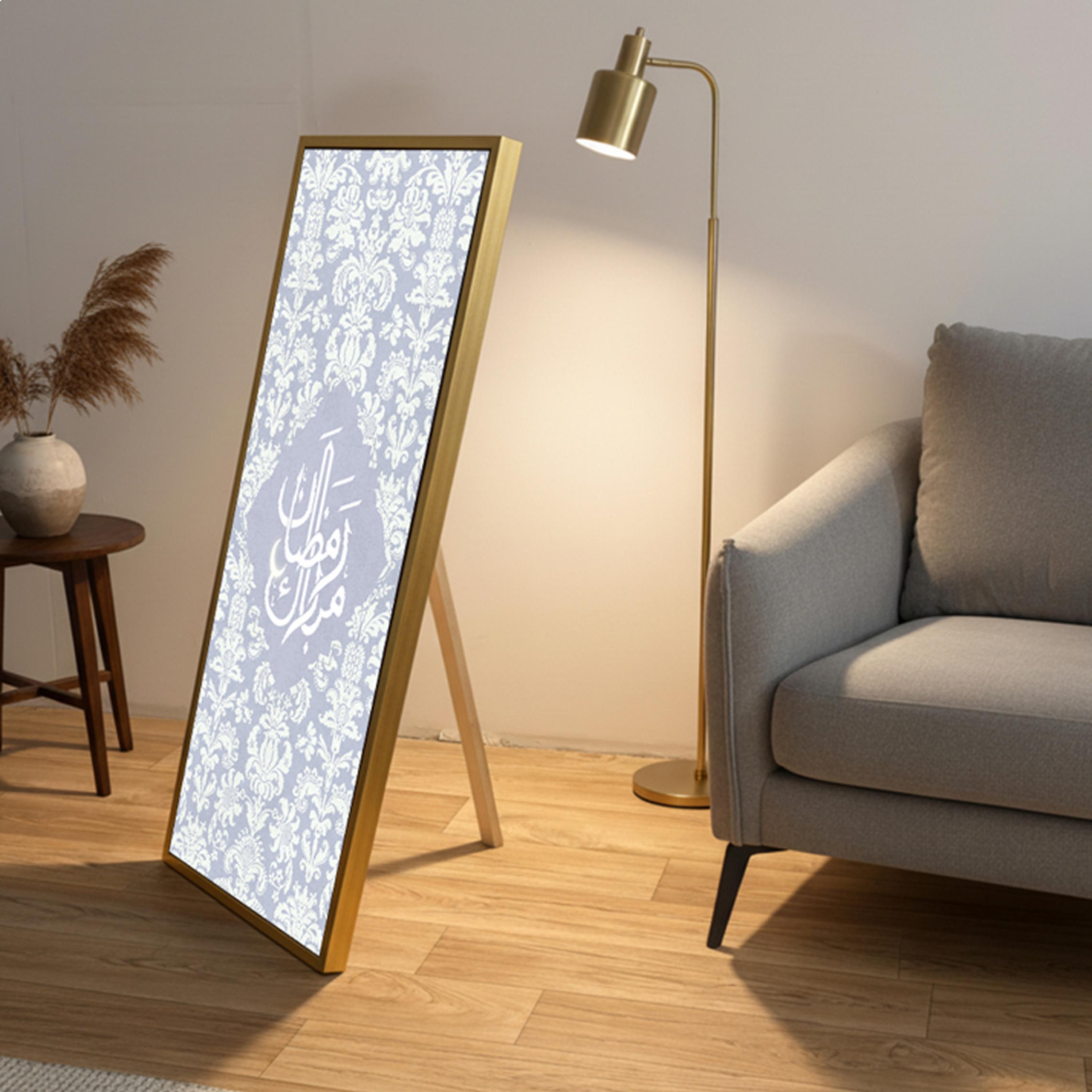 لوحة حائط رمضان مبارك قماشية-household-walldecorandmirrors-wallart-image-4