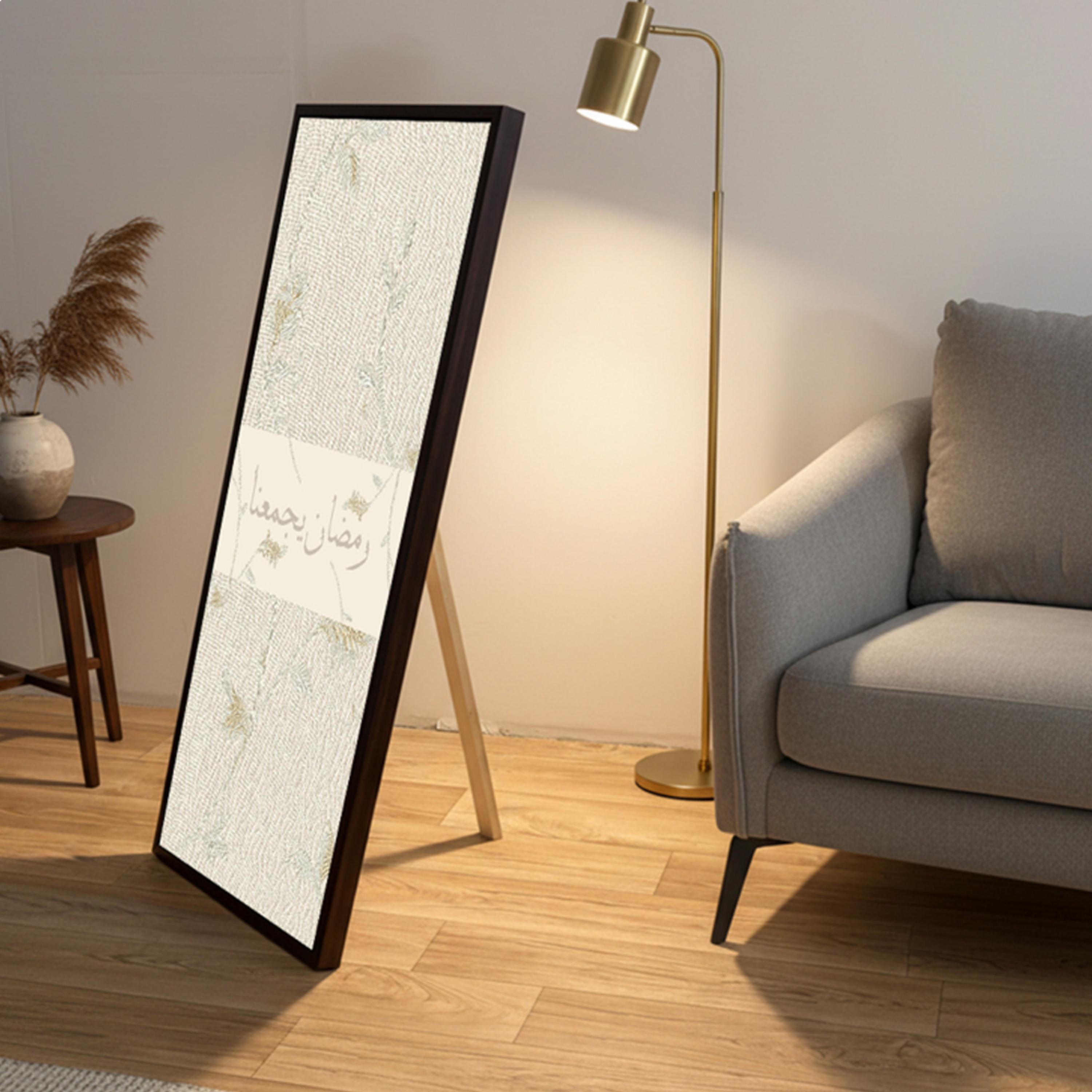 لوحة جدارية بخط رمضان مؤطرة-household-walldecorandmirrors-wallart-image-2