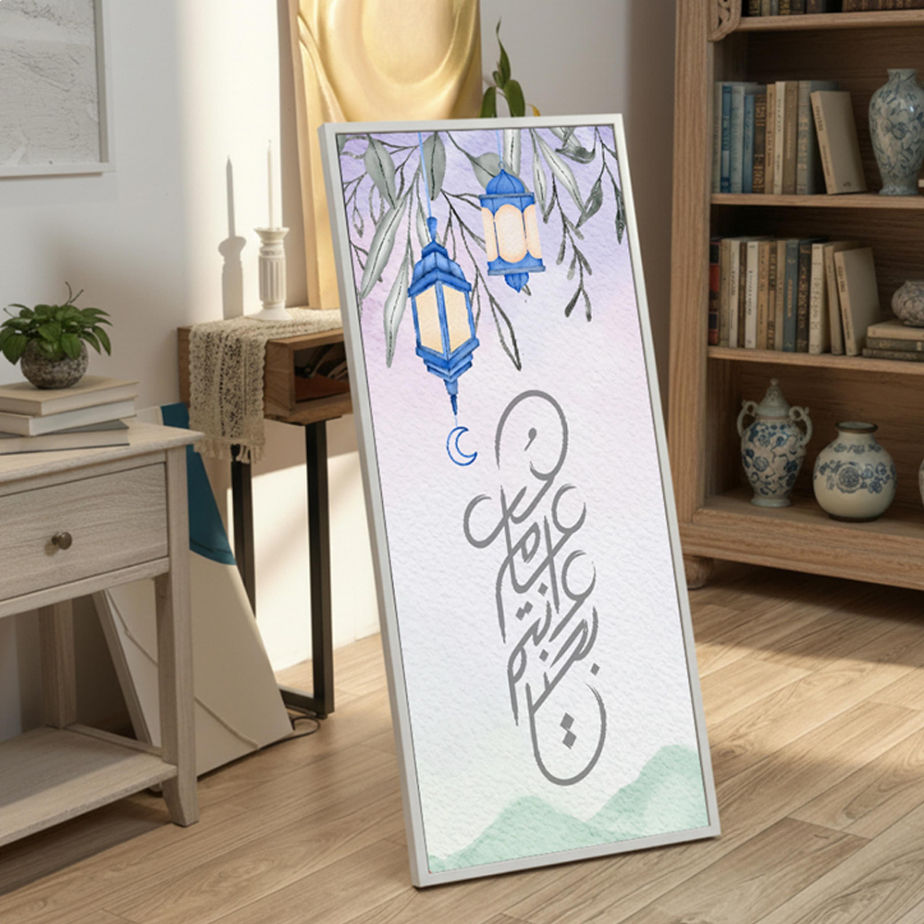 لوحة جدارية قماشية فوانيس رمضان-household-walldecorandmirrors-wallart-image-1