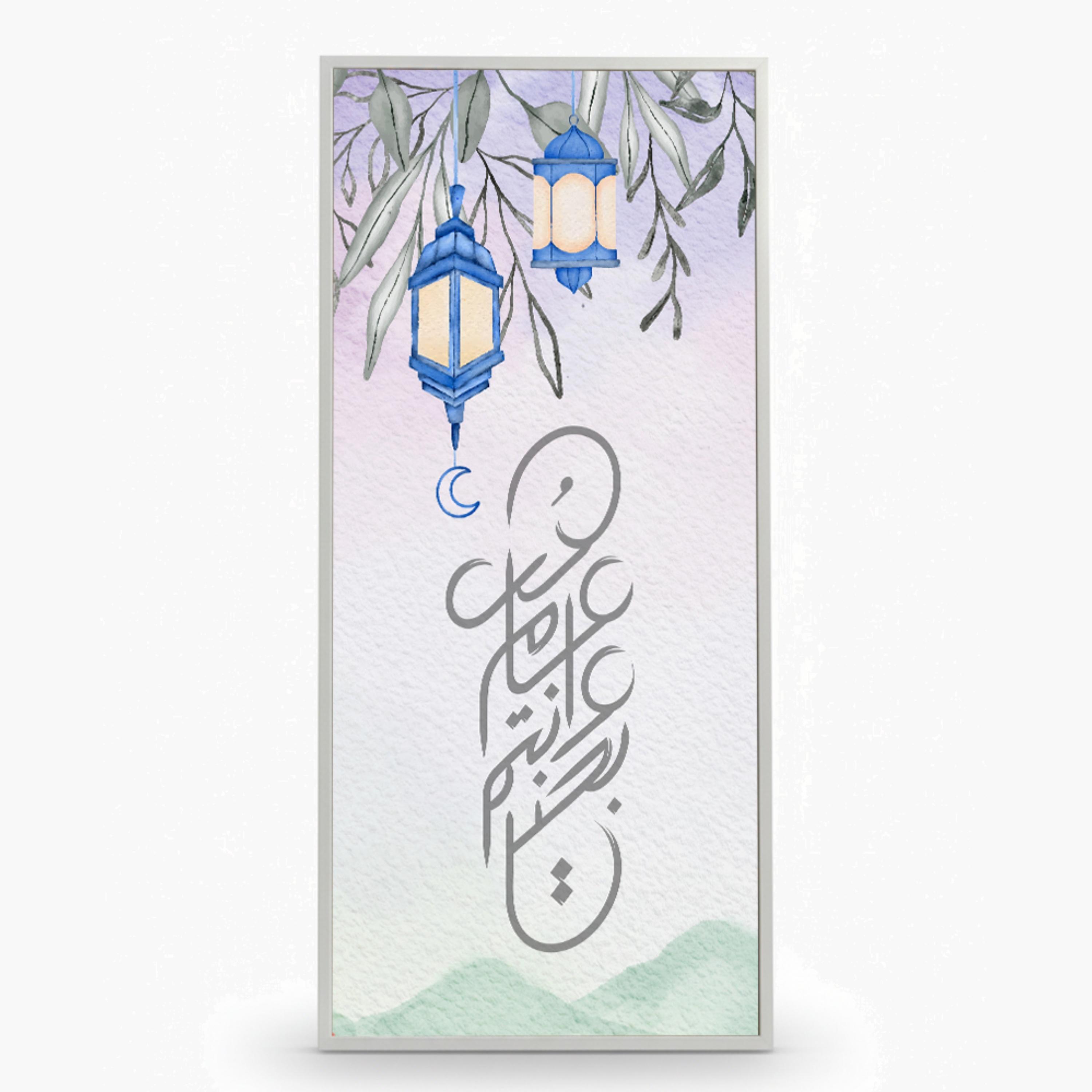 لوحة جدارية قماشية فوانيس رمضان-household-walldecorandmirrors-wallart-image-3