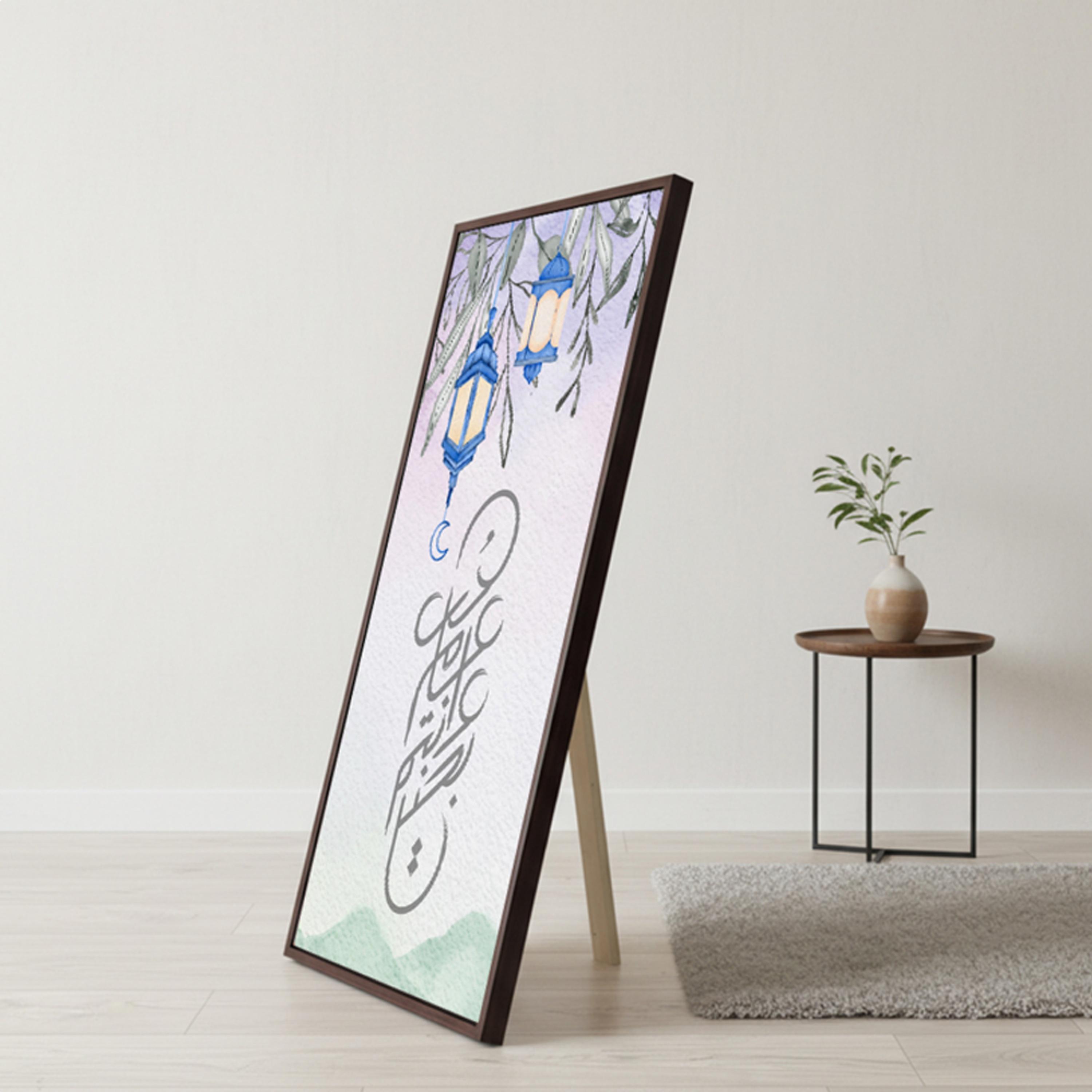 لوحة جدارية قماشية فوانيس رمضان-household-walldecorandmirrors-wallart-image-3