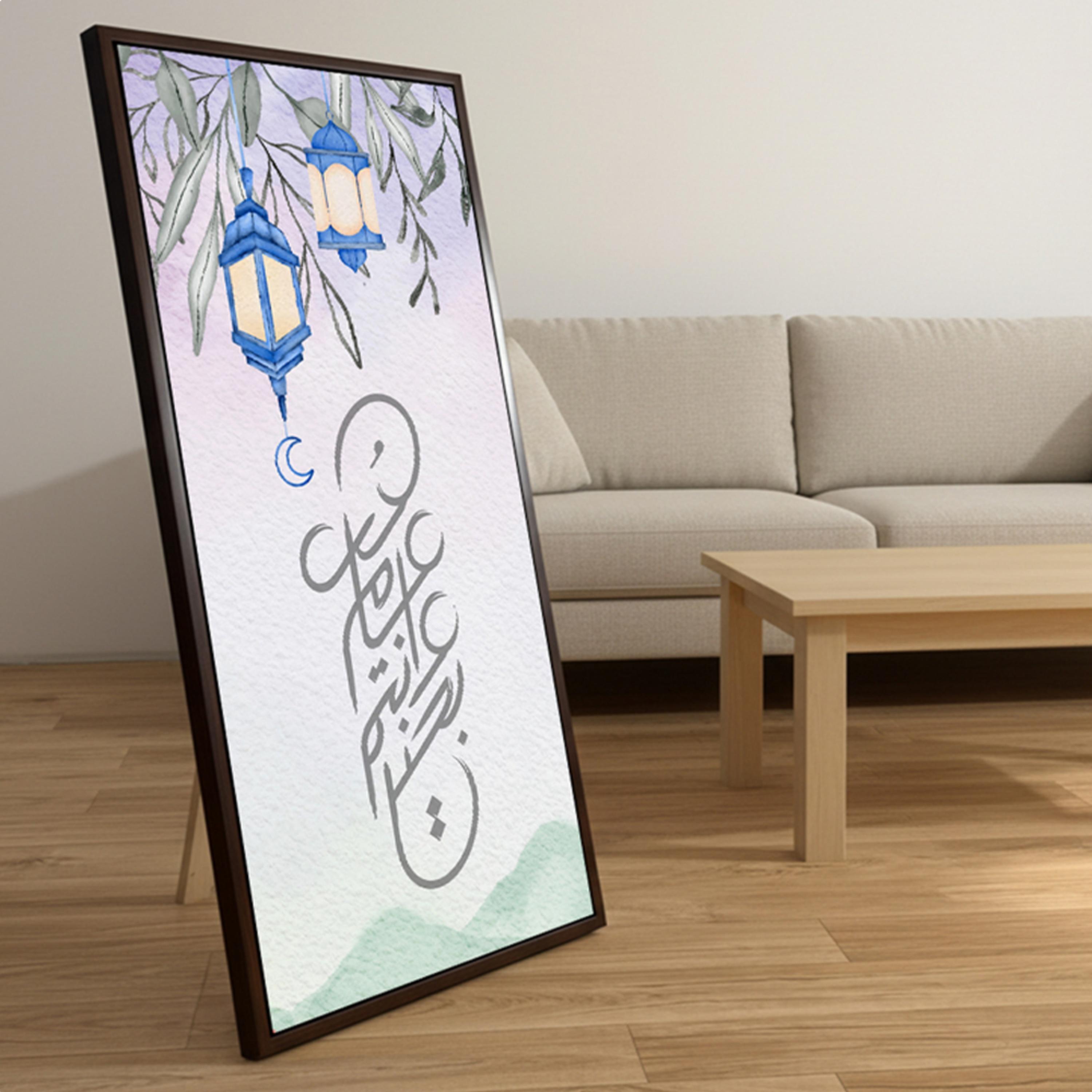لوحة جدارية قماشية فوانيس رمضان-household-walldecorandmirrors-wallart-image-5