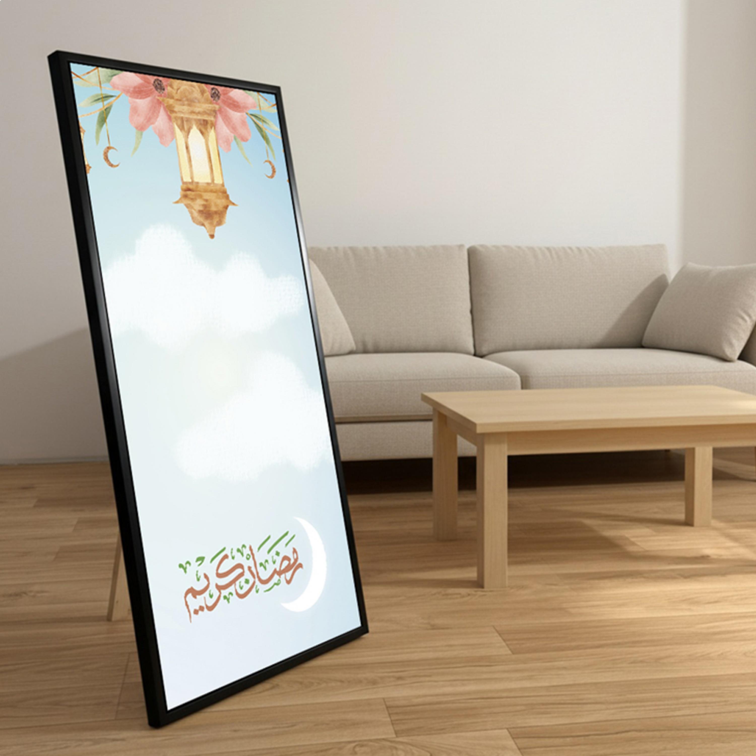 Ramadan Kareem Canvas Wall Art-household-walldecorandmirrors-wallart-image-2