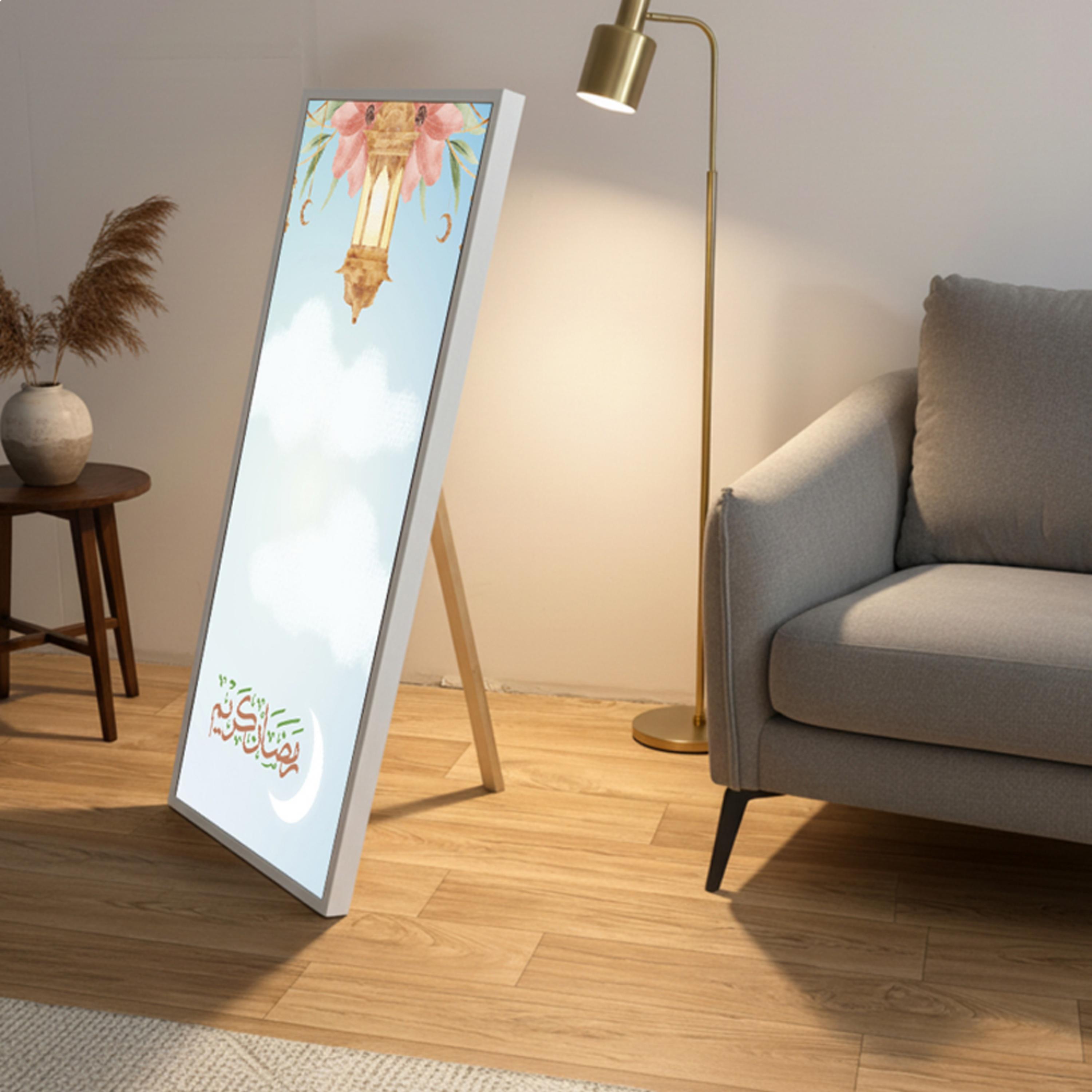 لوحة جدارية قماشية رمضان كريم-household-walldecorandmirrors-wallart-image-3
