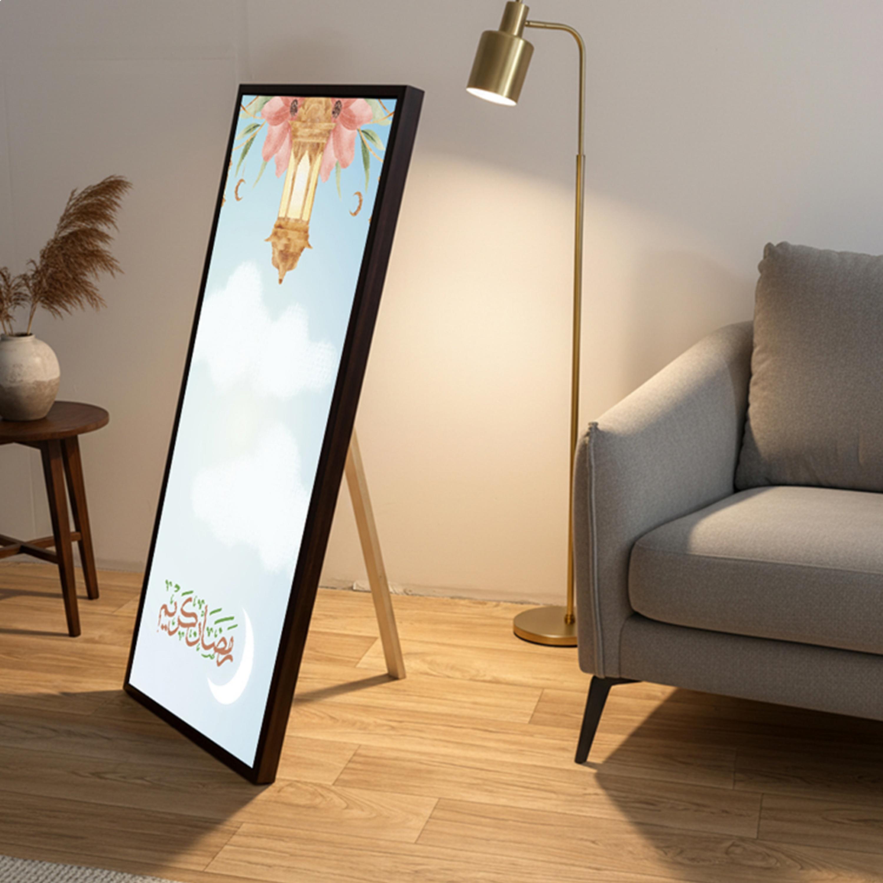 لوحة جدارية قماشية رمضان كريم-household-walldecorandmirrors-wallart-image-2