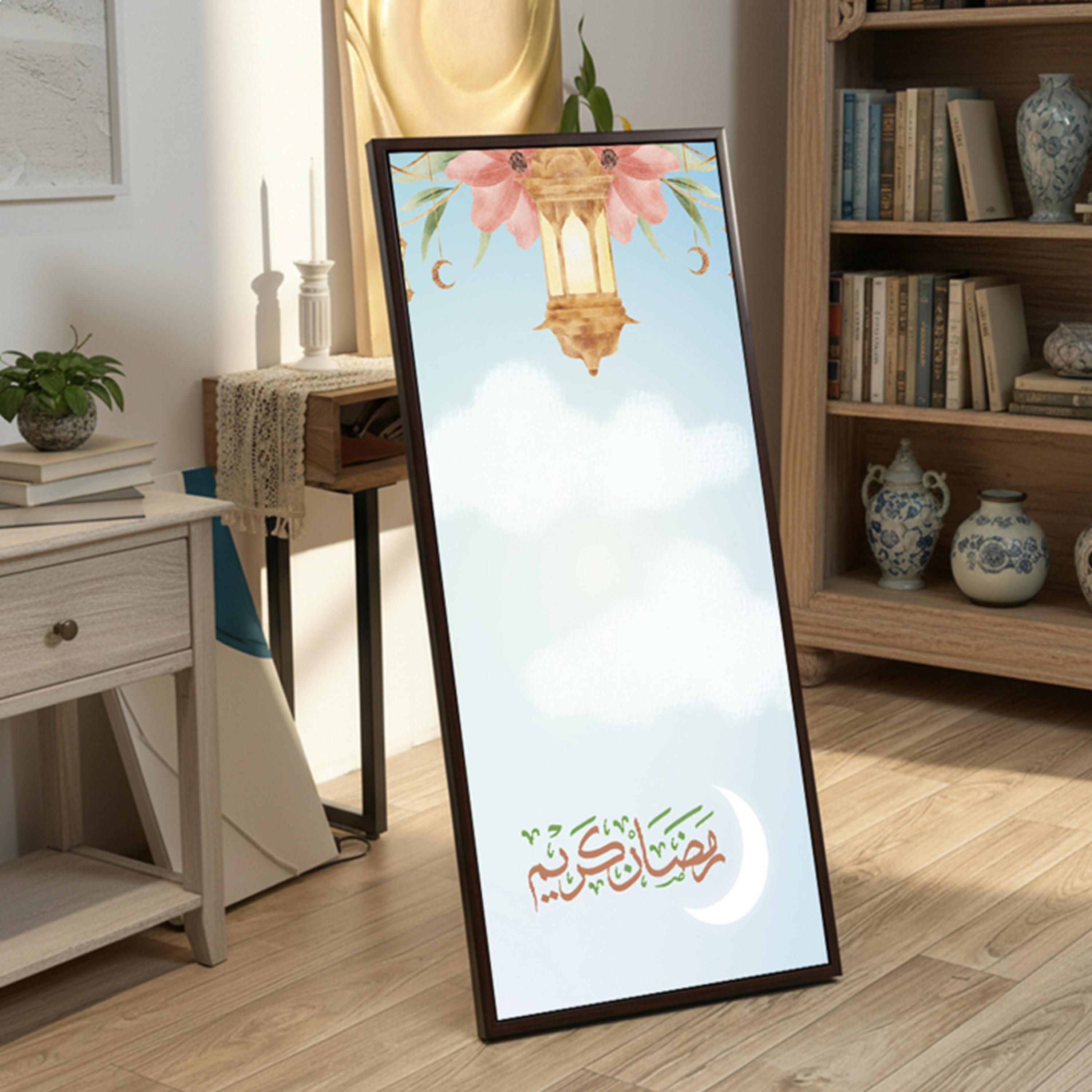 لوحة جدارية قماشية رمضان كريم-household-walldecorandmirrors-wallart-image-5