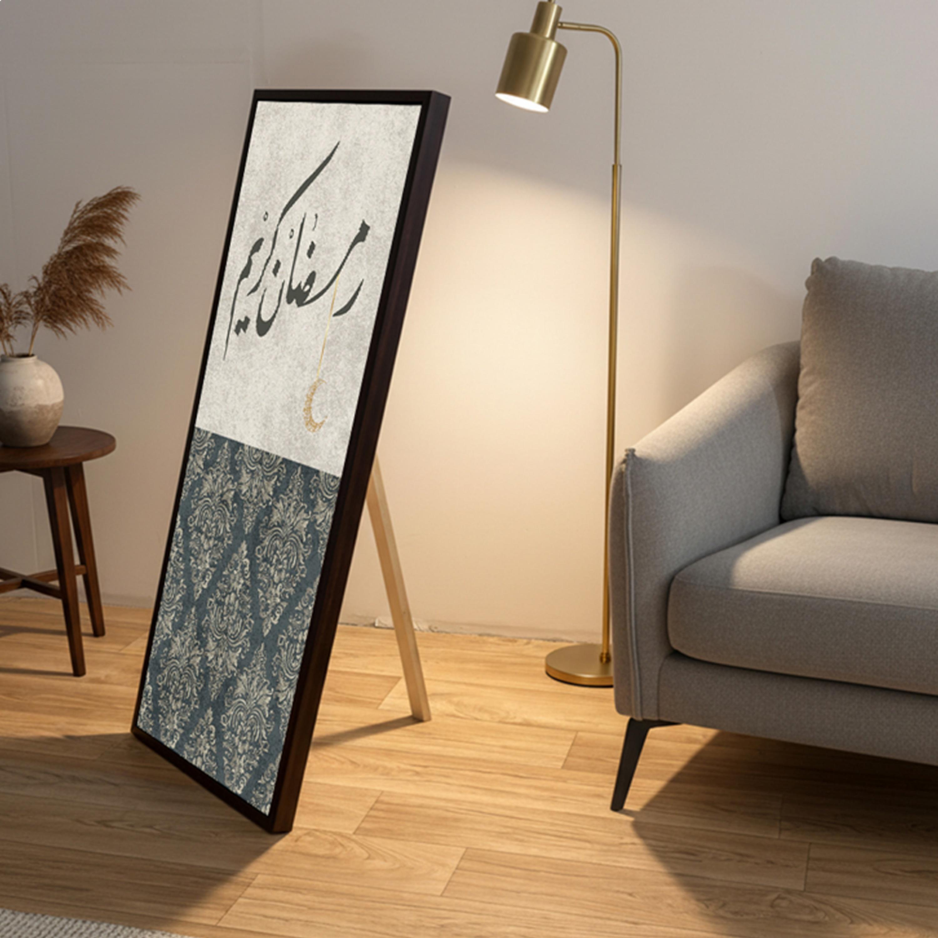 لوحة جدارية رمضان كريم قماشية-household-walldecorandmirrors-wallart-image-2
