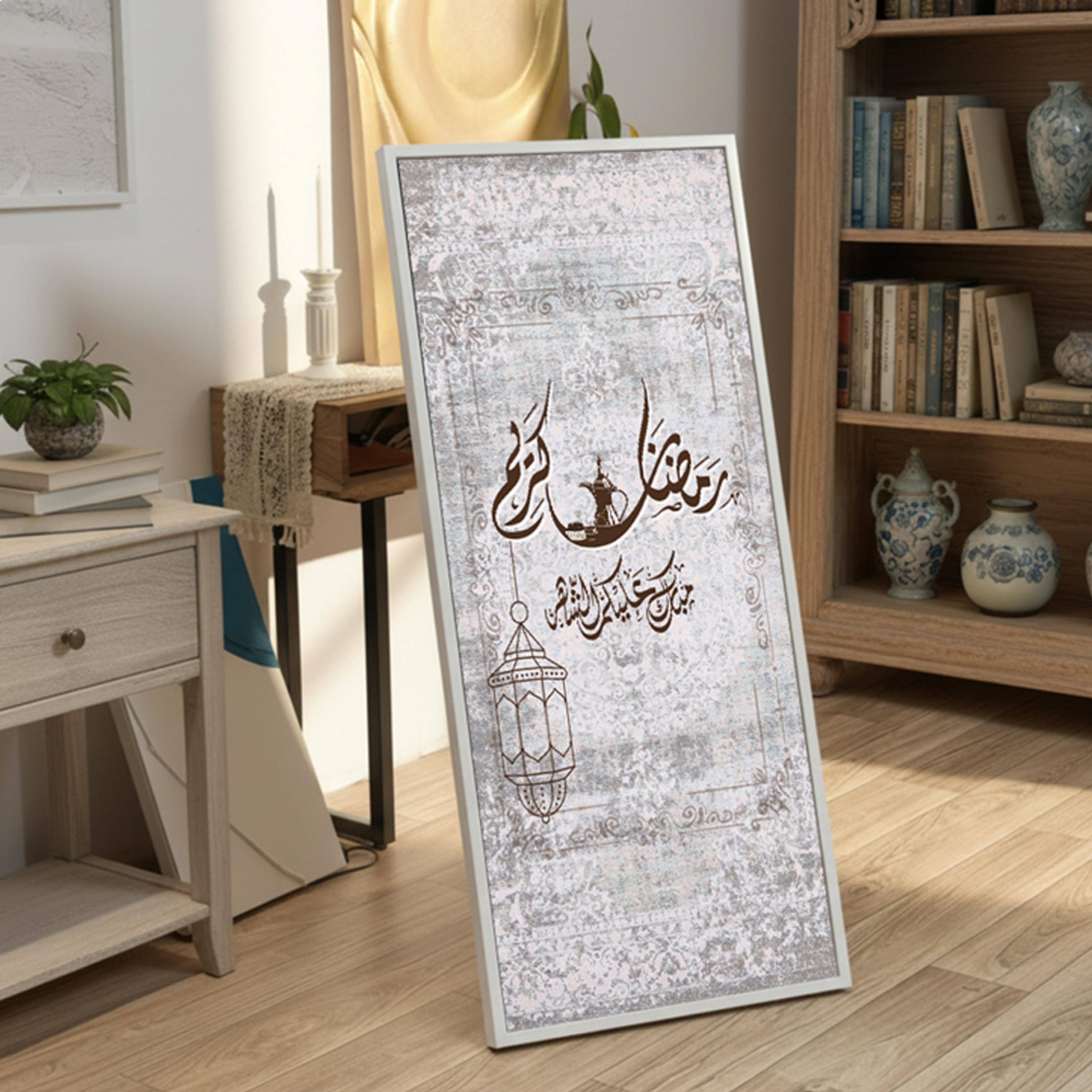لوحة جدارية قماشية رمضان كريم-household-walldecorandmirrors-wallart-image-1