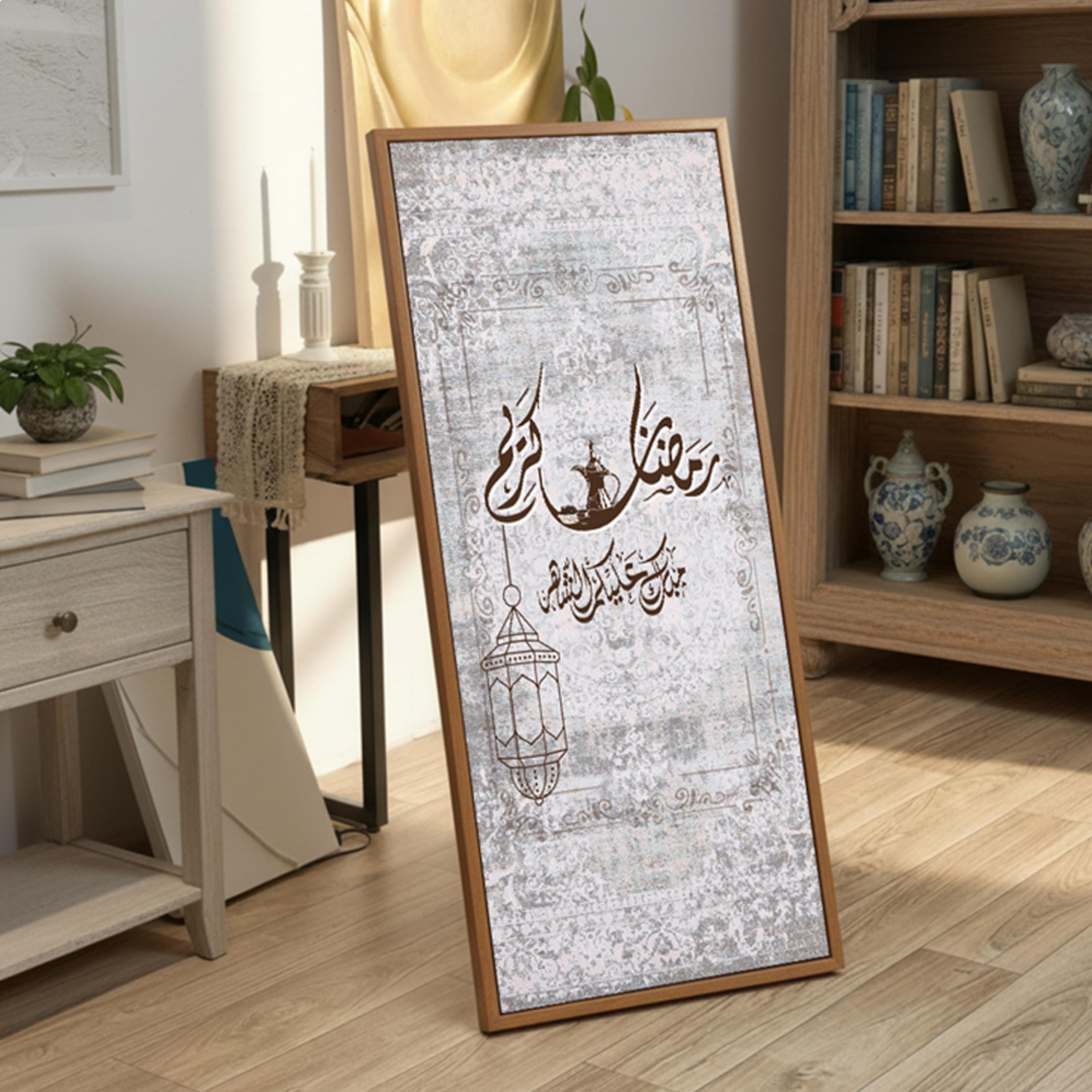 لوحة جدارية قماشية رمضان كريم-household-walldecorandmirrors-wallart-image-4