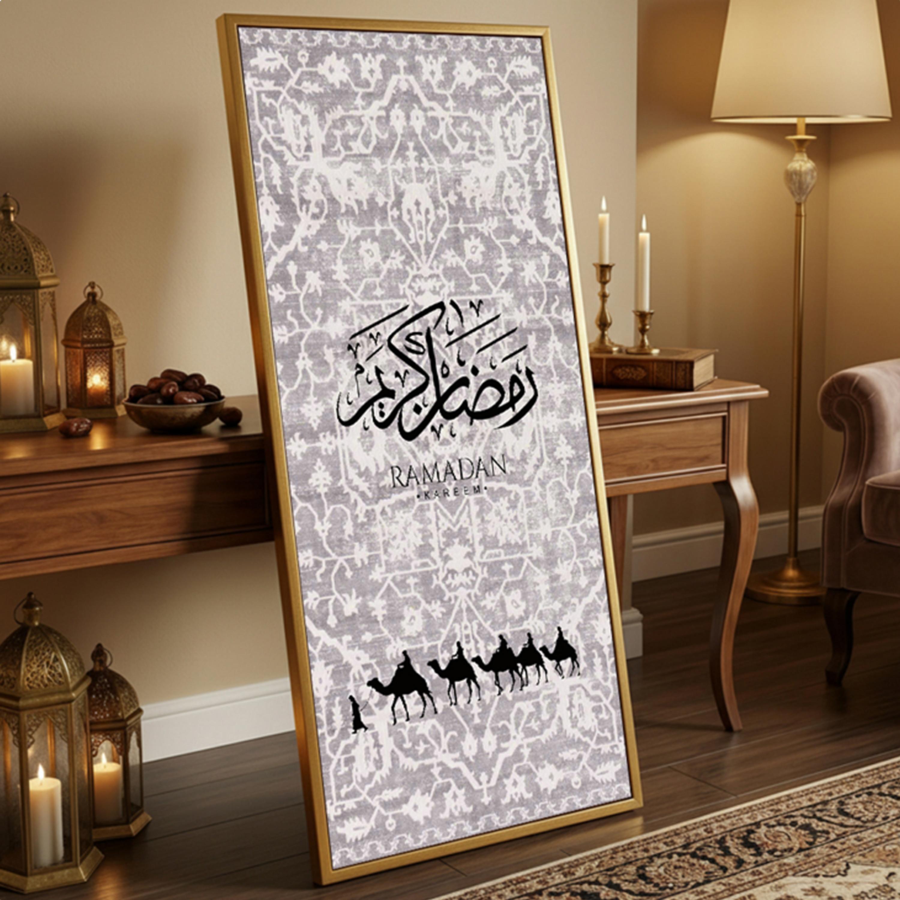 Ramadan Kareem Canvas Wall Art-household-walldecorandmirrors-wallart-image-2