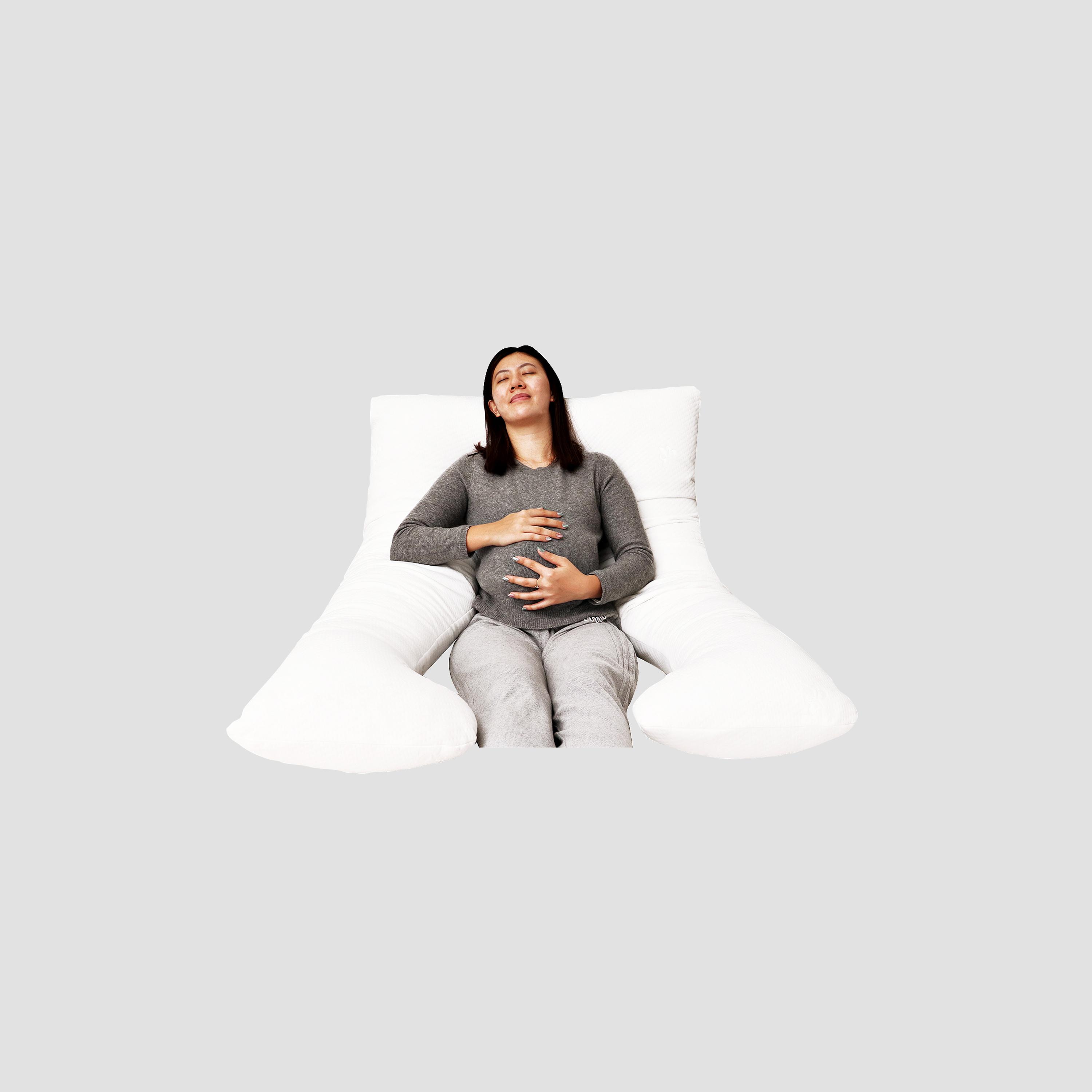 Moon U-Shaped Full Body Pregnancy Pillow-baby-feeding-breastfeedingandcare-image-2