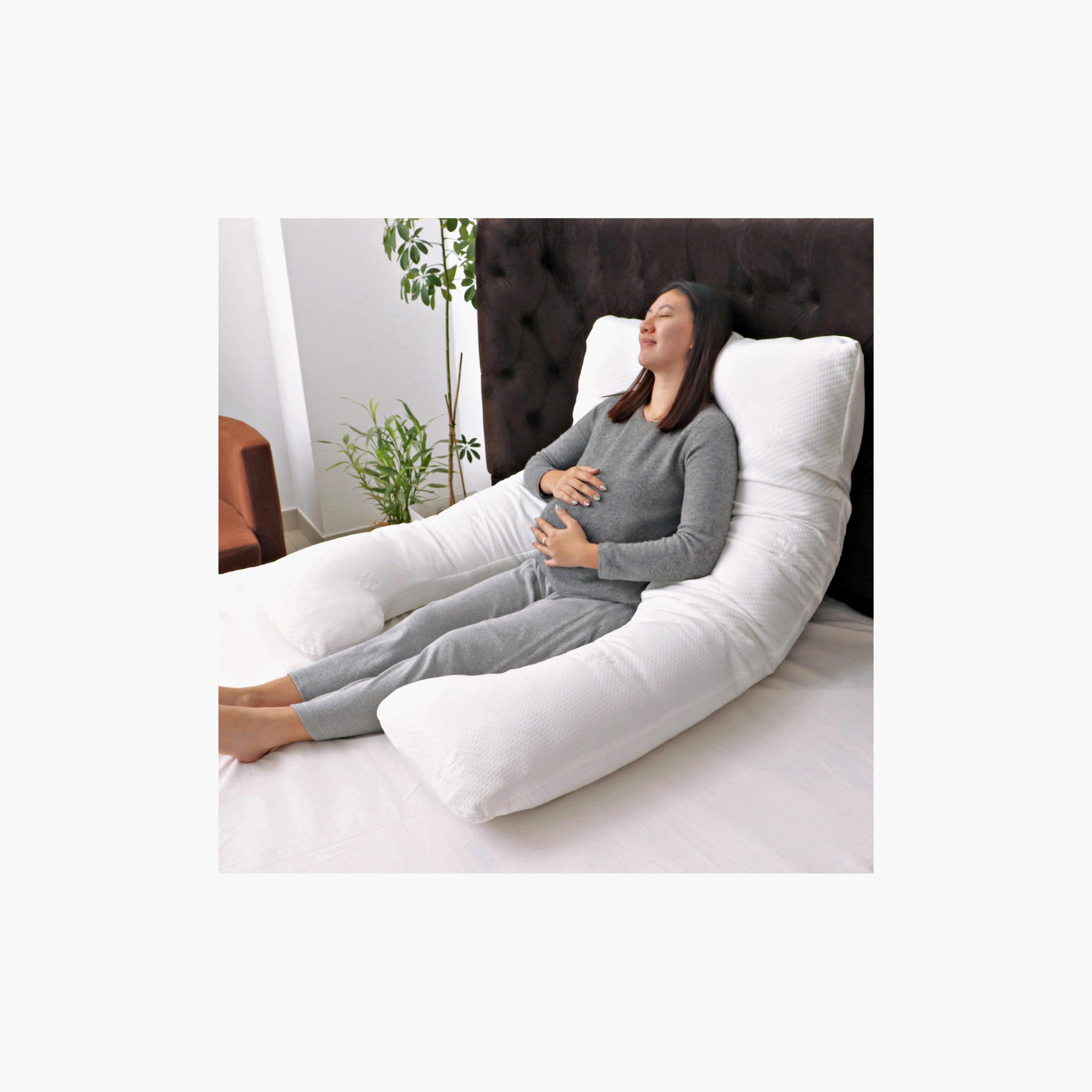 Moon U-Shaped Full Body Pregnancy Pillow-baby-feeding-breastfeedingandcare-image-3