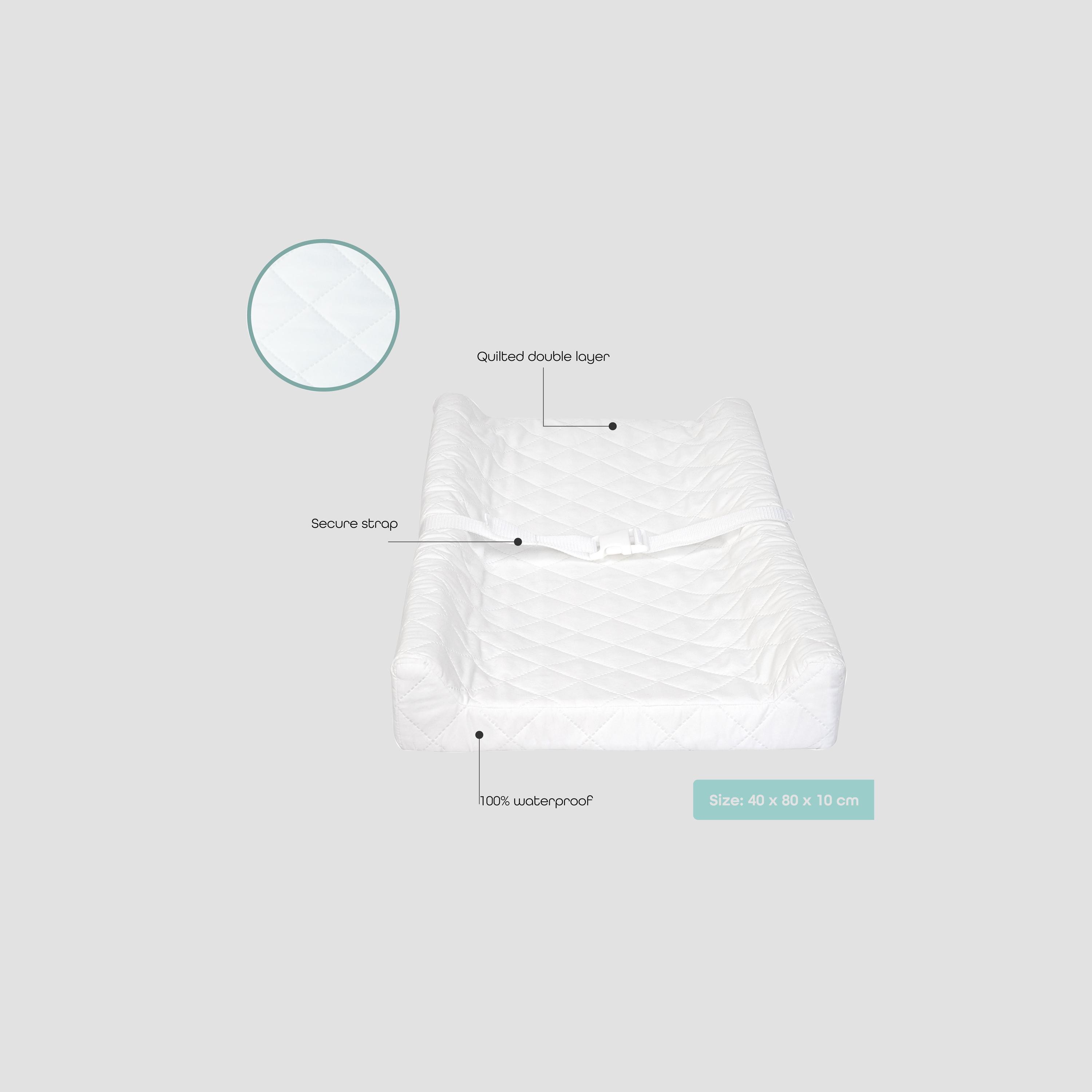 Moon 4 Sided Waterproof Diaper Changing Pad - 80 cm-baby-diapering-changingmats-image-3