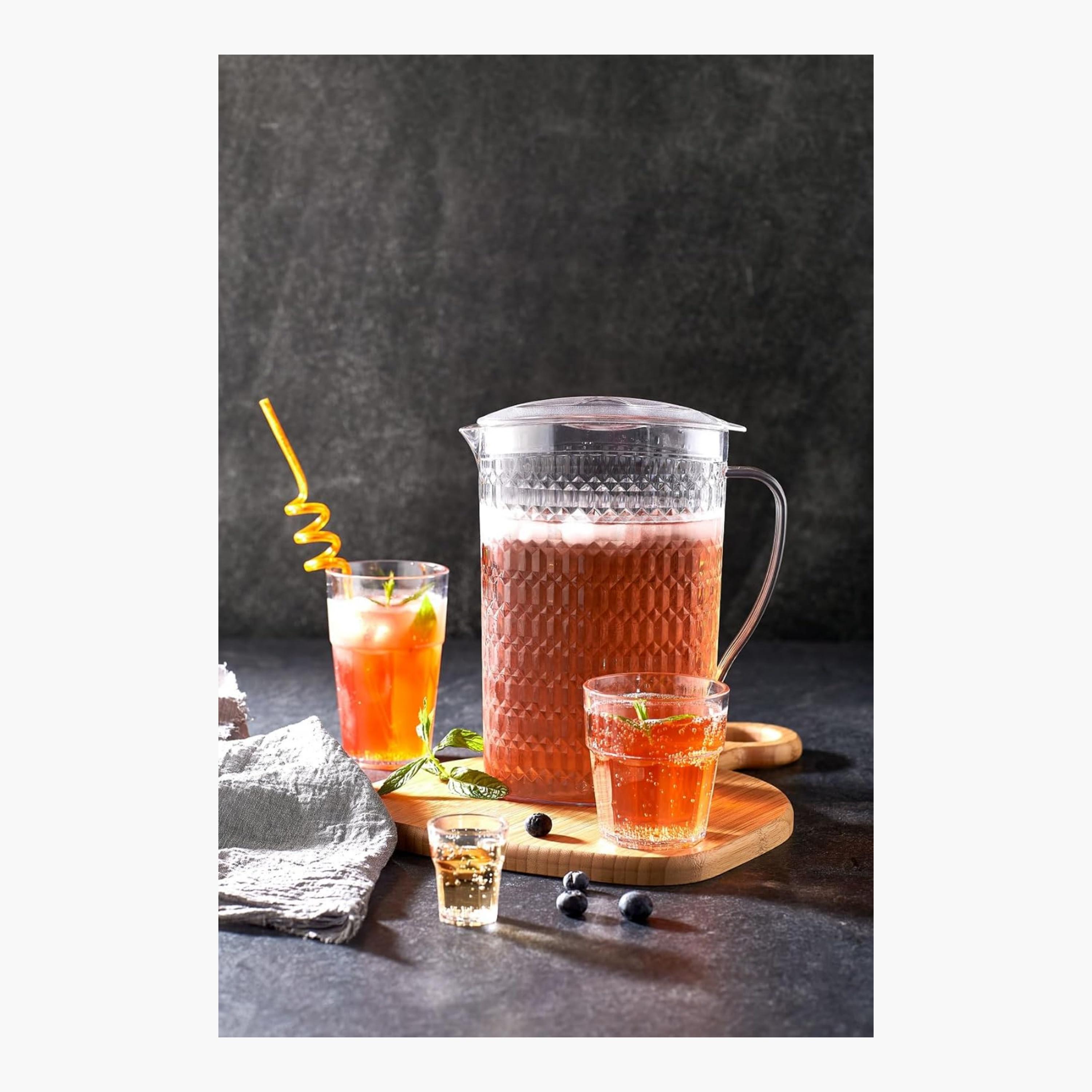 Gastroplast PC Diamond Pattern Polycarbonate Jug 2.2L-household-dining-drinkserveware-jugsdecantersandcarafes-image-2