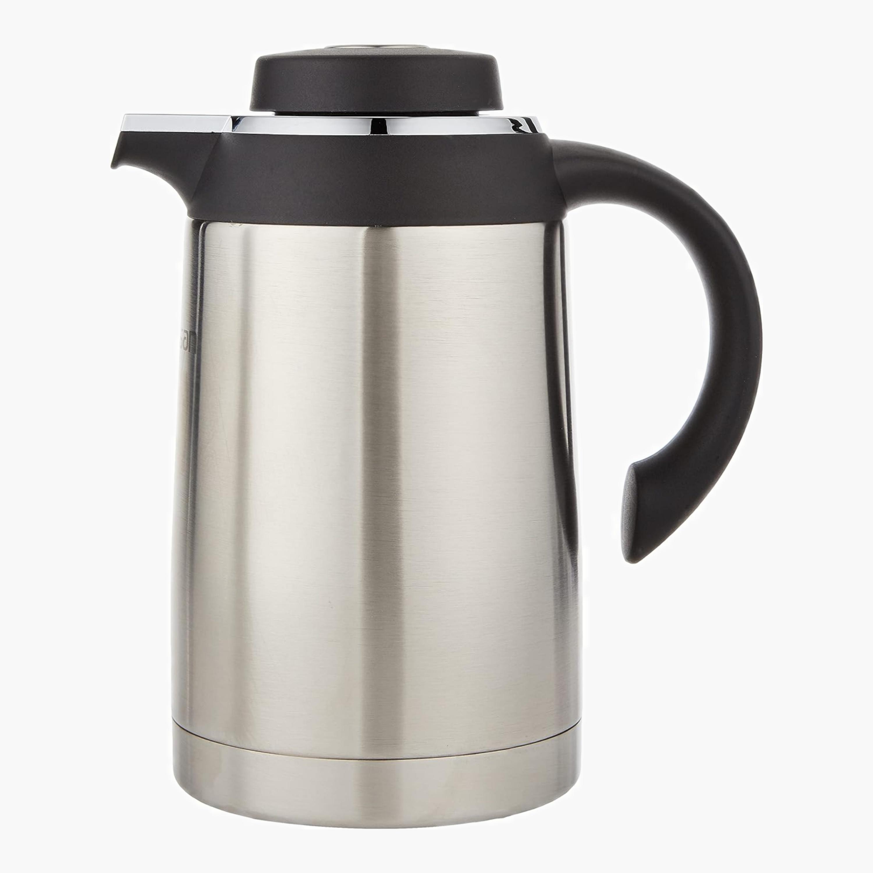 Nessan Stainless Stainless Steel Thermal Flask 1.3 Litre-household-dining-teaandcoffee-vacuumflaskscoffeeandteapots-image-3