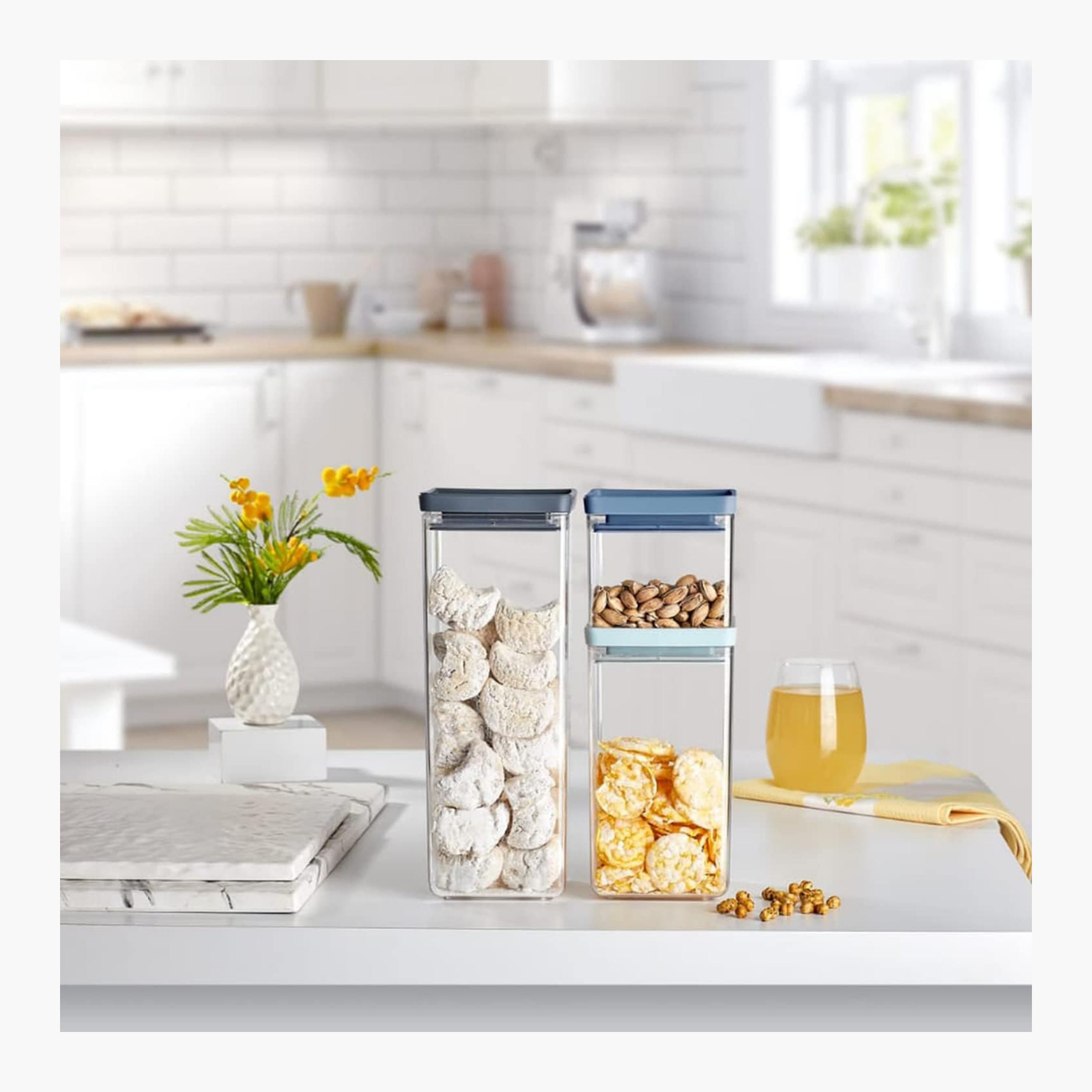 Organizers Set Stackable Food Storage Containers Clear-household-kitchen-foodstorage-pantryandstorage-image-2