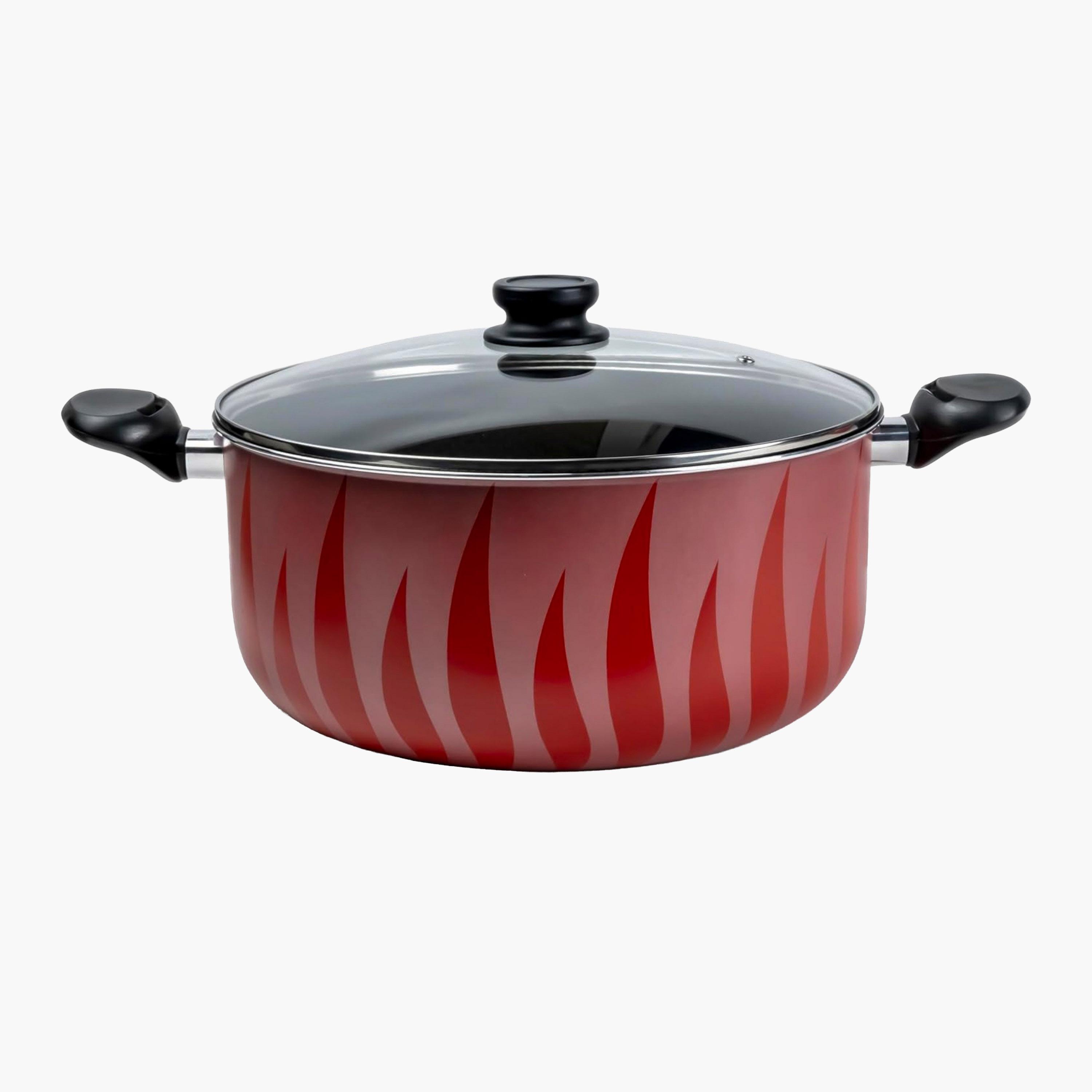 SENSTAN Flame Flame Design Non-Stick Casserole 32cm-household-dining-serveware-foodwarmersandcasseroles-image-3