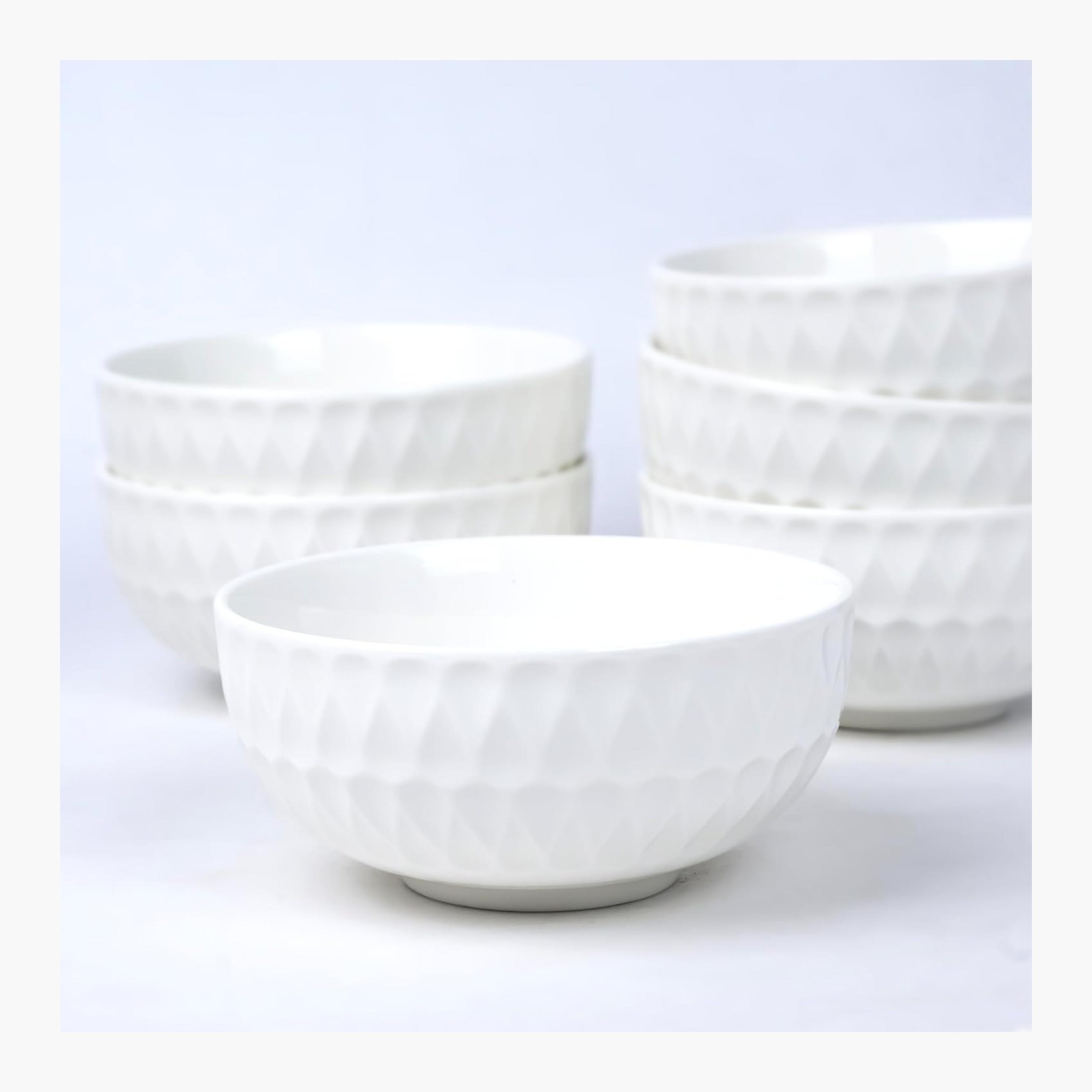 Shallow Porcelain Textured Porcelain Soup Serving Set-household-dining-dinnerware-dinnerwarecollections-image-6