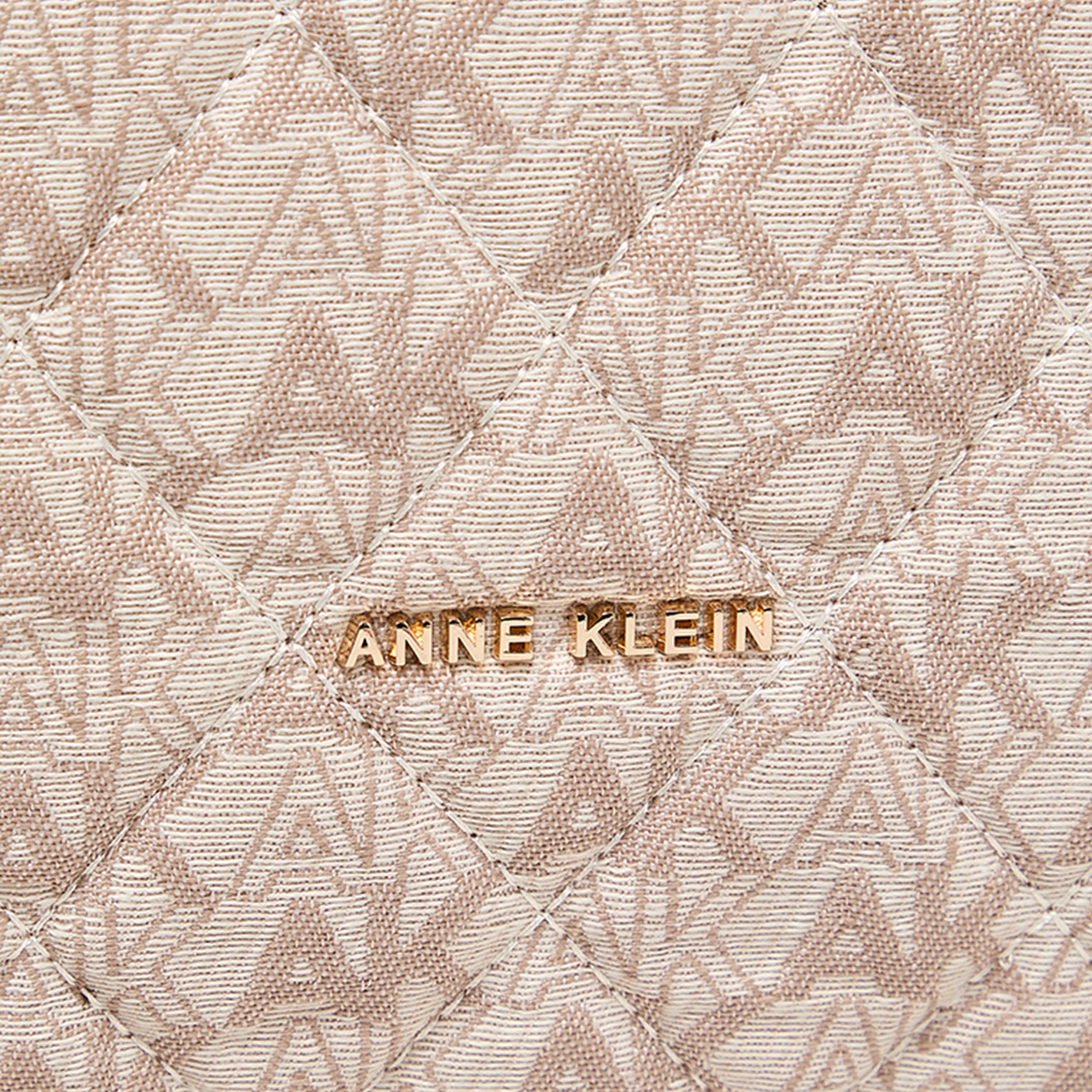 Anne Klein Monogram Double-Handle Shoulder Bag with Open Top and Chain Strap-women-bagsandwallets-handbags-image-5