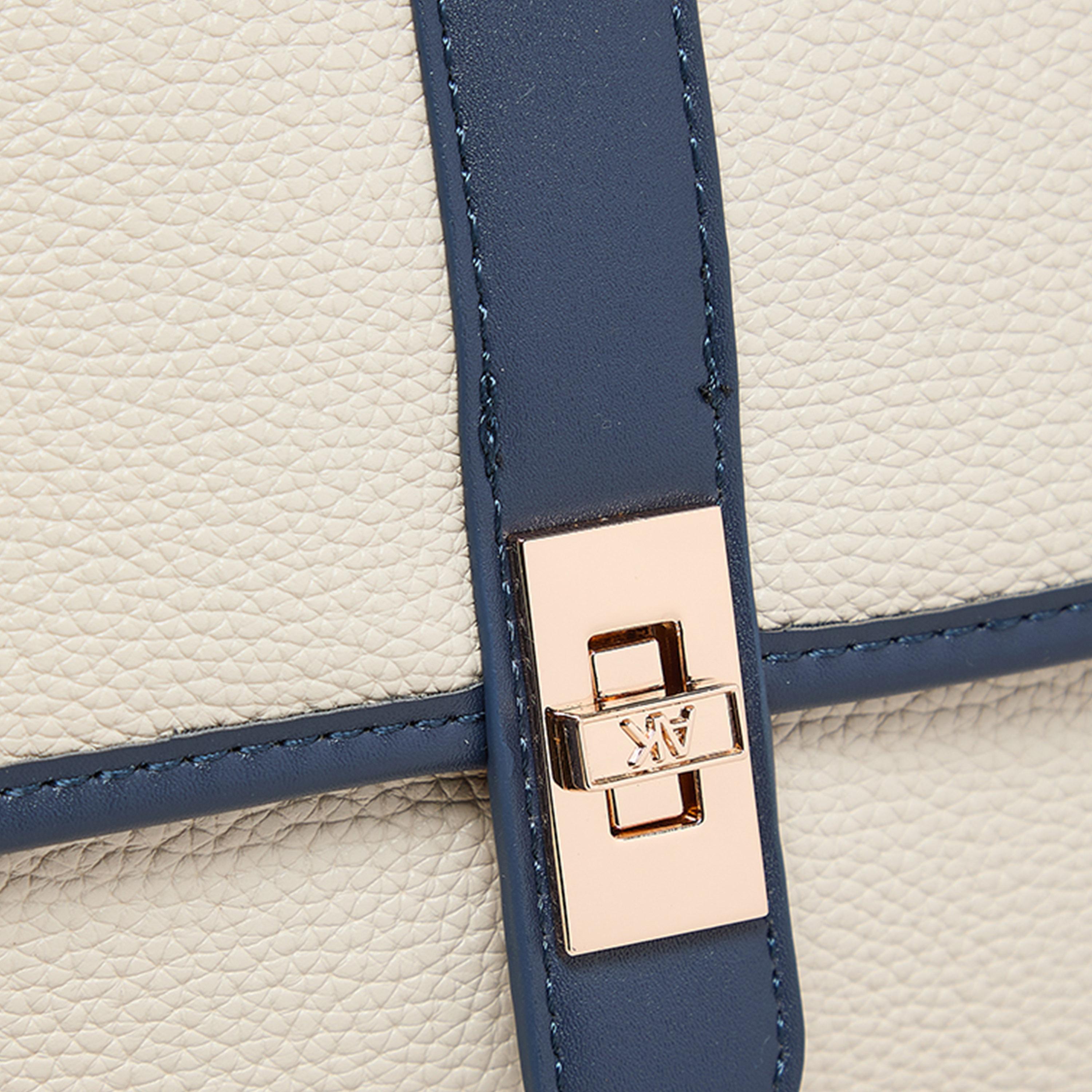 Anne Klein Color Block Top-Handle Shoulder Bag with Twist Lock-women-bagsandwallets-handbags-image-5