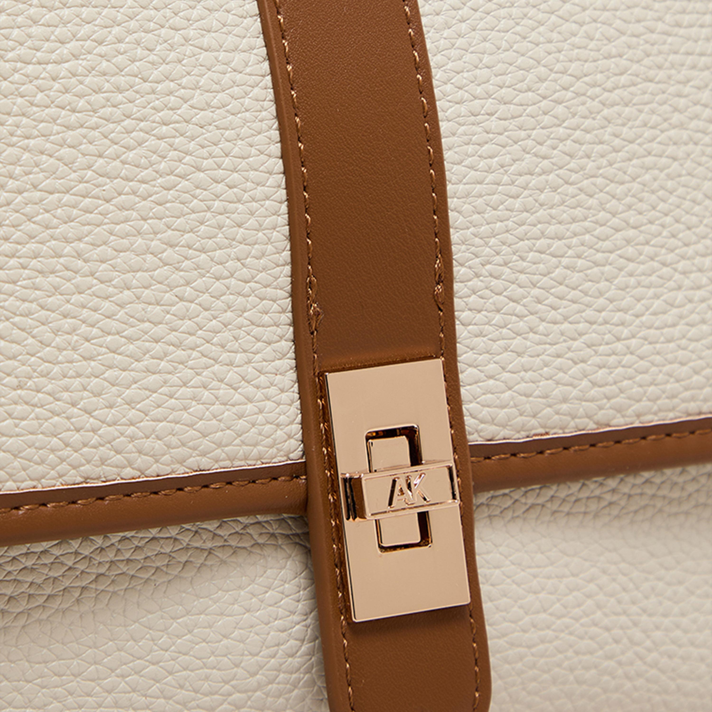 آن كلين - شنطة كتف بمقبض علوي وقفل دوار، بتصميم كتل الألوان-women-bagsandwallets-handbags-image-5