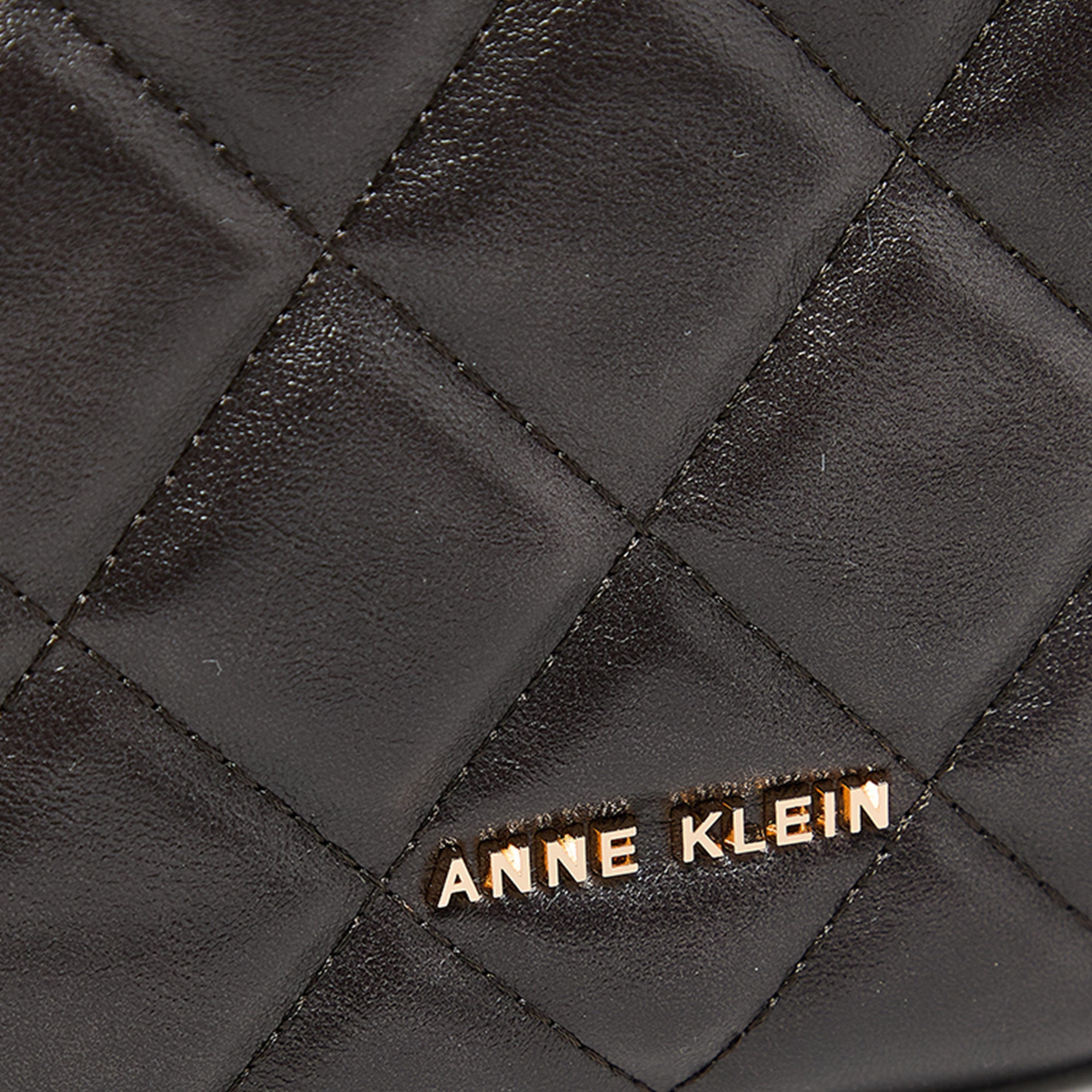 Anne Klein Quilted Crossbody Bag with Zipper and Adjustable Strap-women-bagsandwallets-handbags-image-5