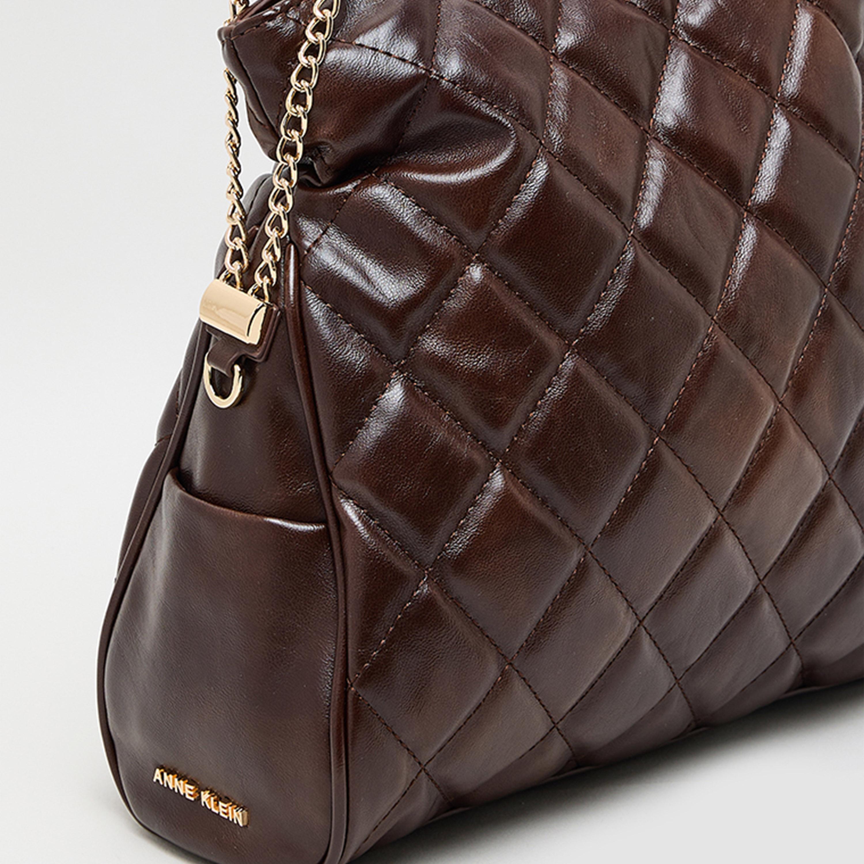 Anne Klein Quilted Top-Handle Tote Bag with Drawstring-women-bagsandwallets-handbags-image-4