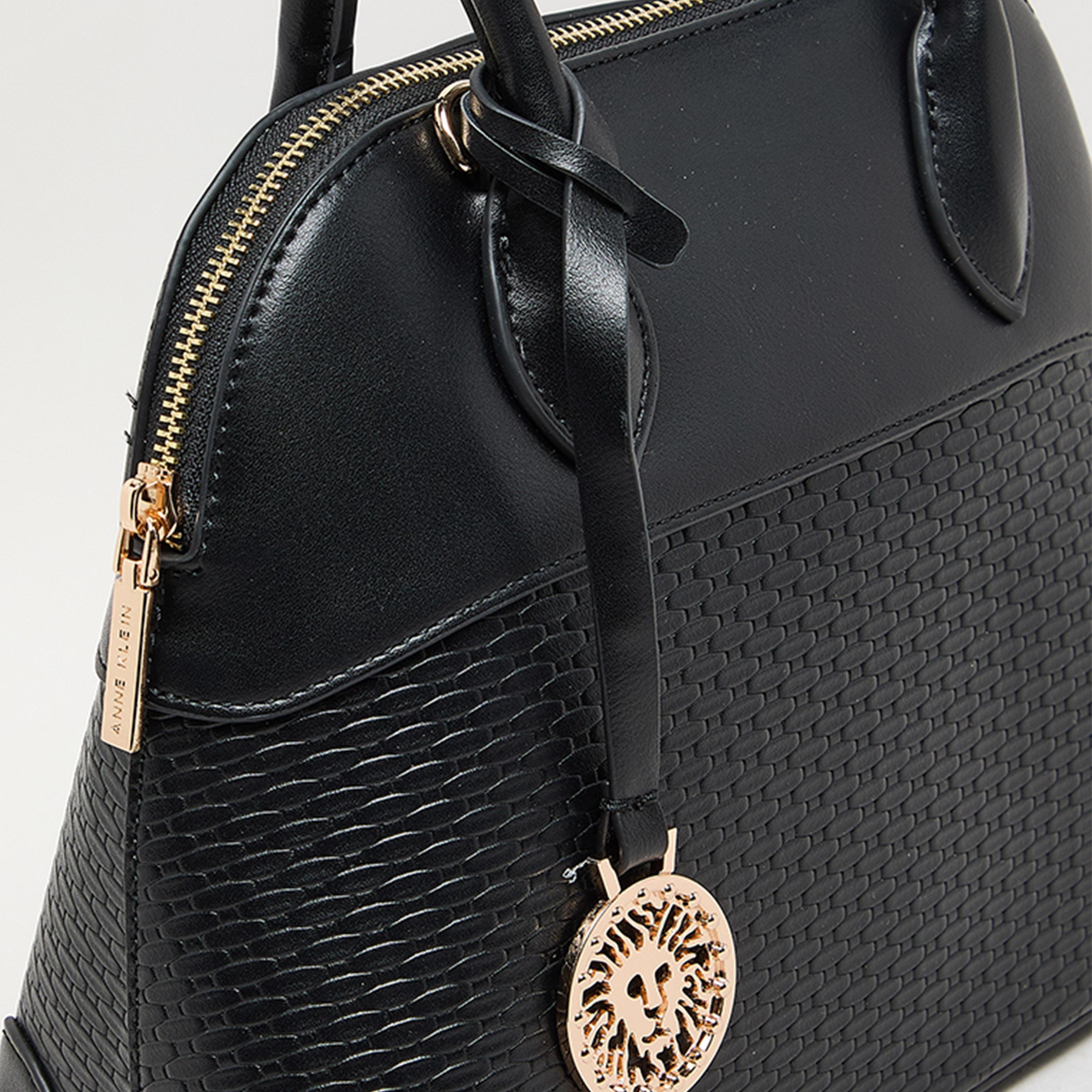 آن كلين - شنطة يد علوية مزخرفة بمقبض وسحاب-women-bagsandwallets-handbags-image-4
