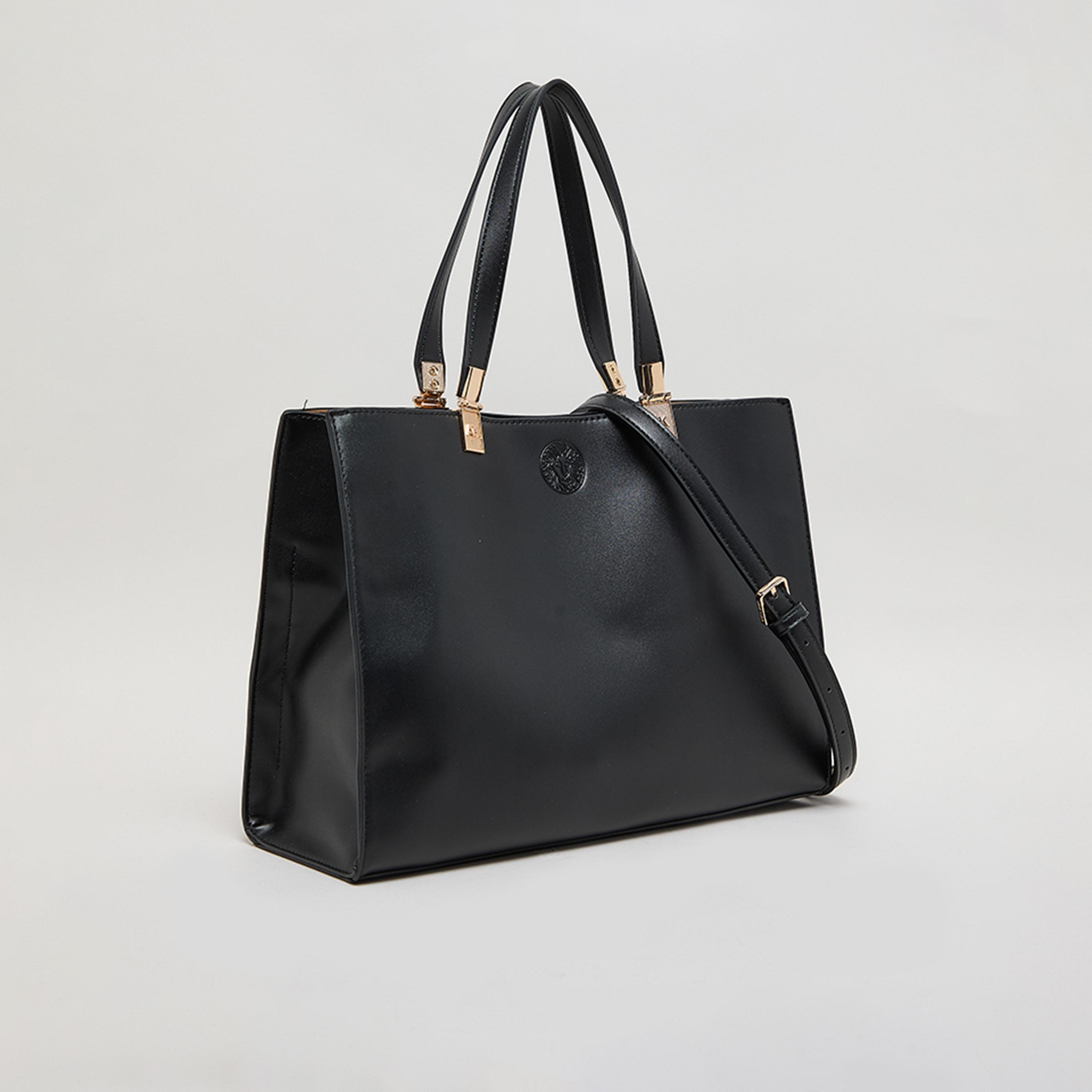 آن كلين - شنطة يد علوية ذات ملمس مميز مع إغلاق مغناطيسي وحزام قابل للإزالة-women-bagsandwallets-handbags-image-3