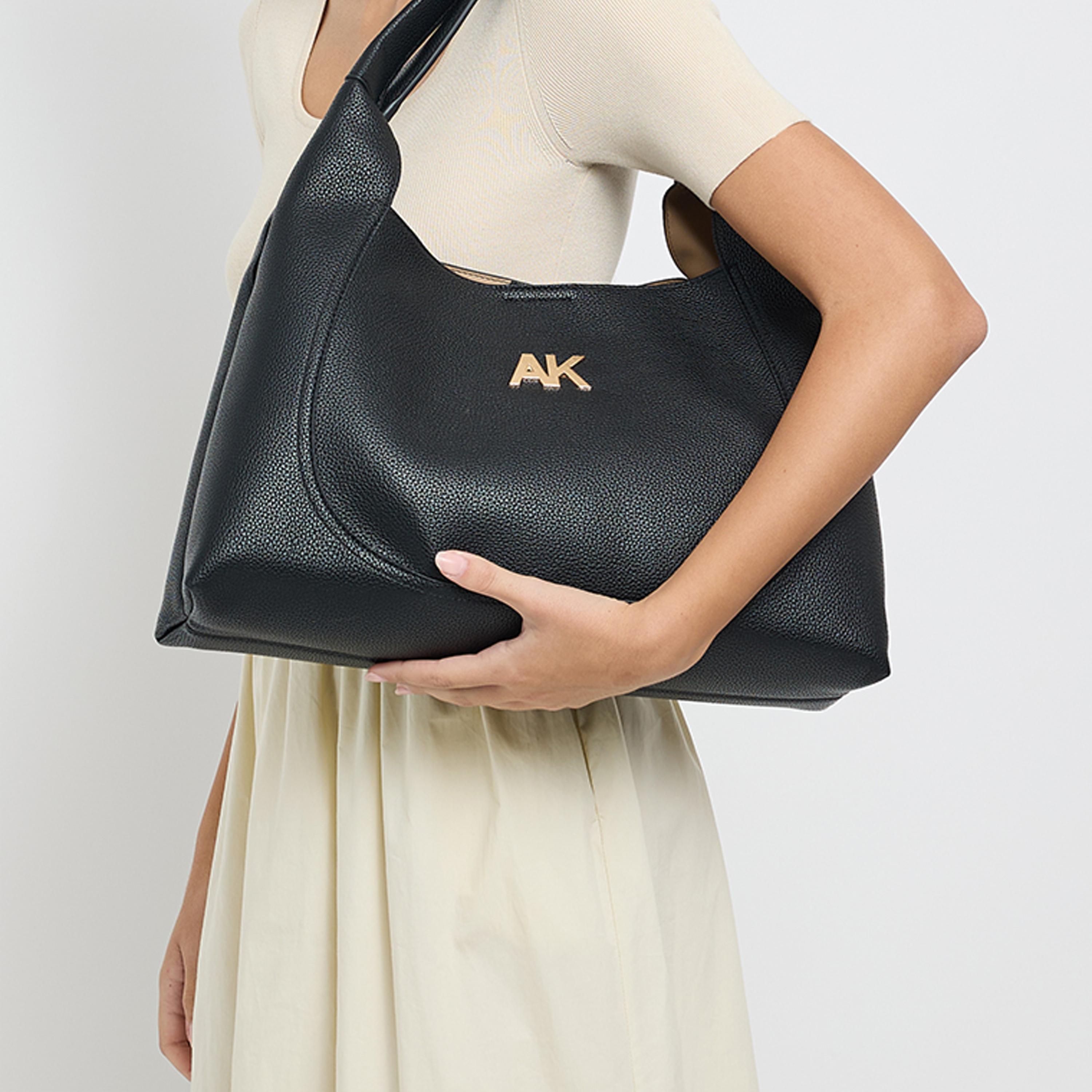Anne Klein Monogram Double-Handle Tote Bag with Open Top-women-bagsandwallets-handbags-image-2