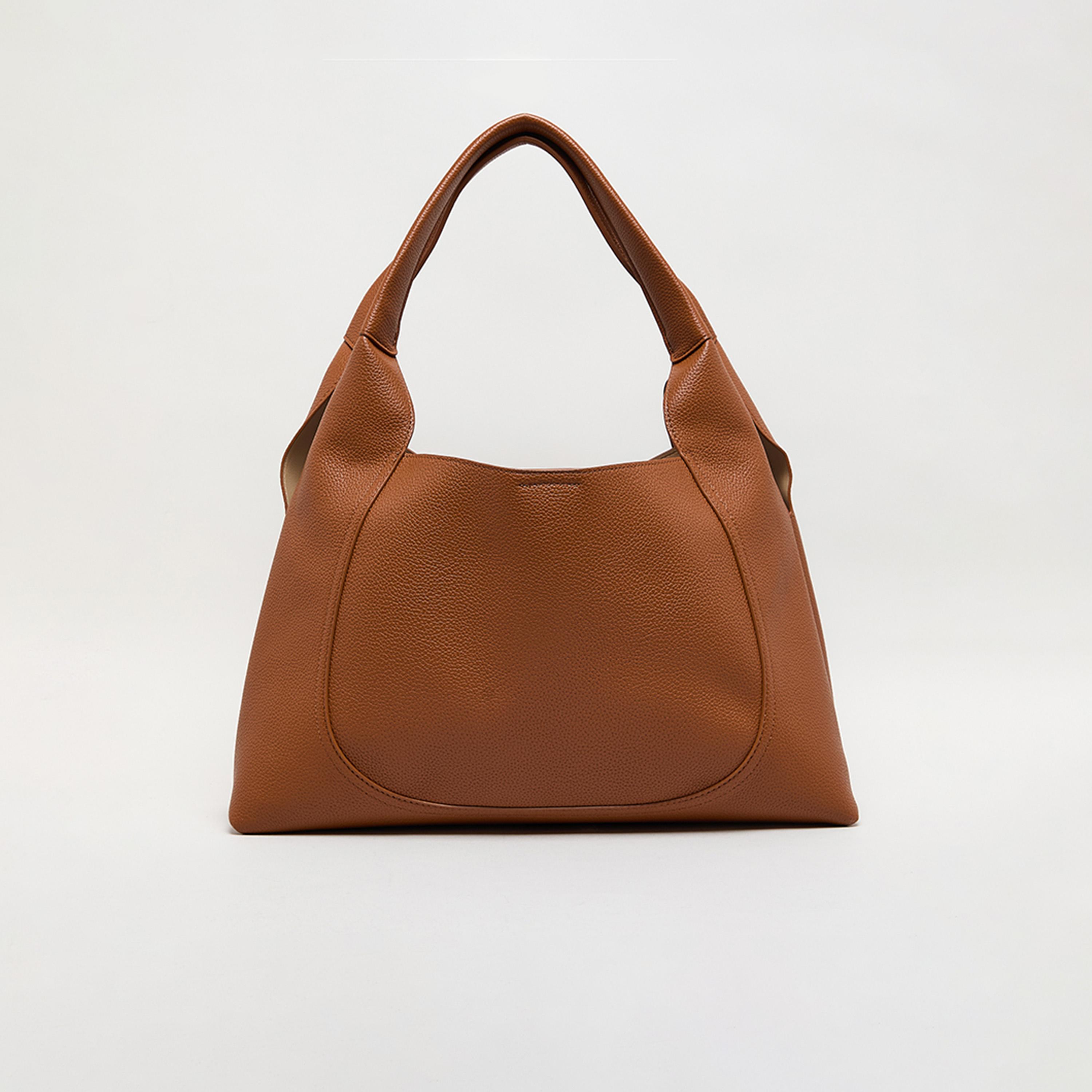 آن كلين - شنطة تسوق بمقبضين وشعار مونوجرام مع فتحة علوية-women-bagsandwallets-handbags-image-3
