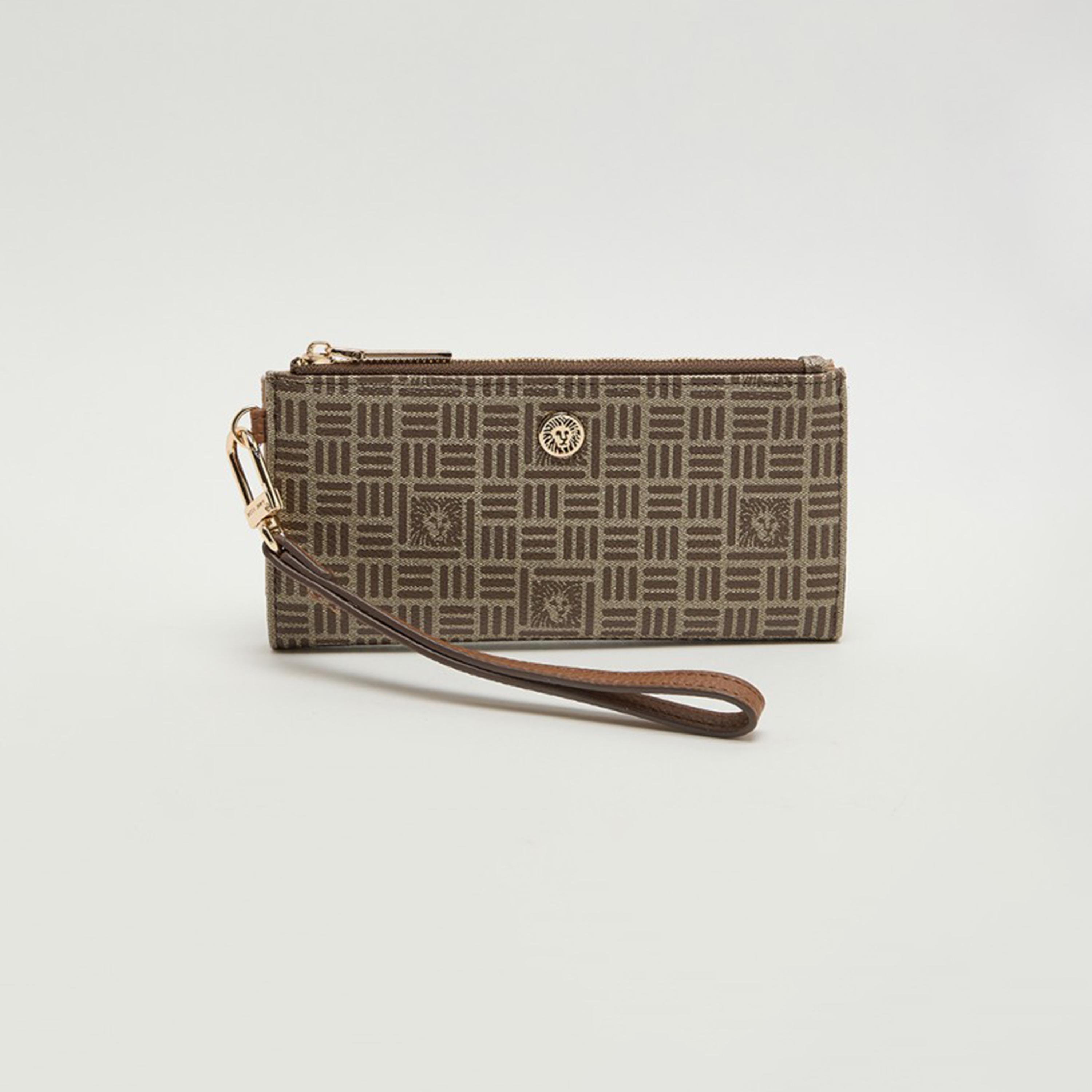 Anne Klein Monogram Wallet with Zipper-women-bagsandwallets-wallets-image-1