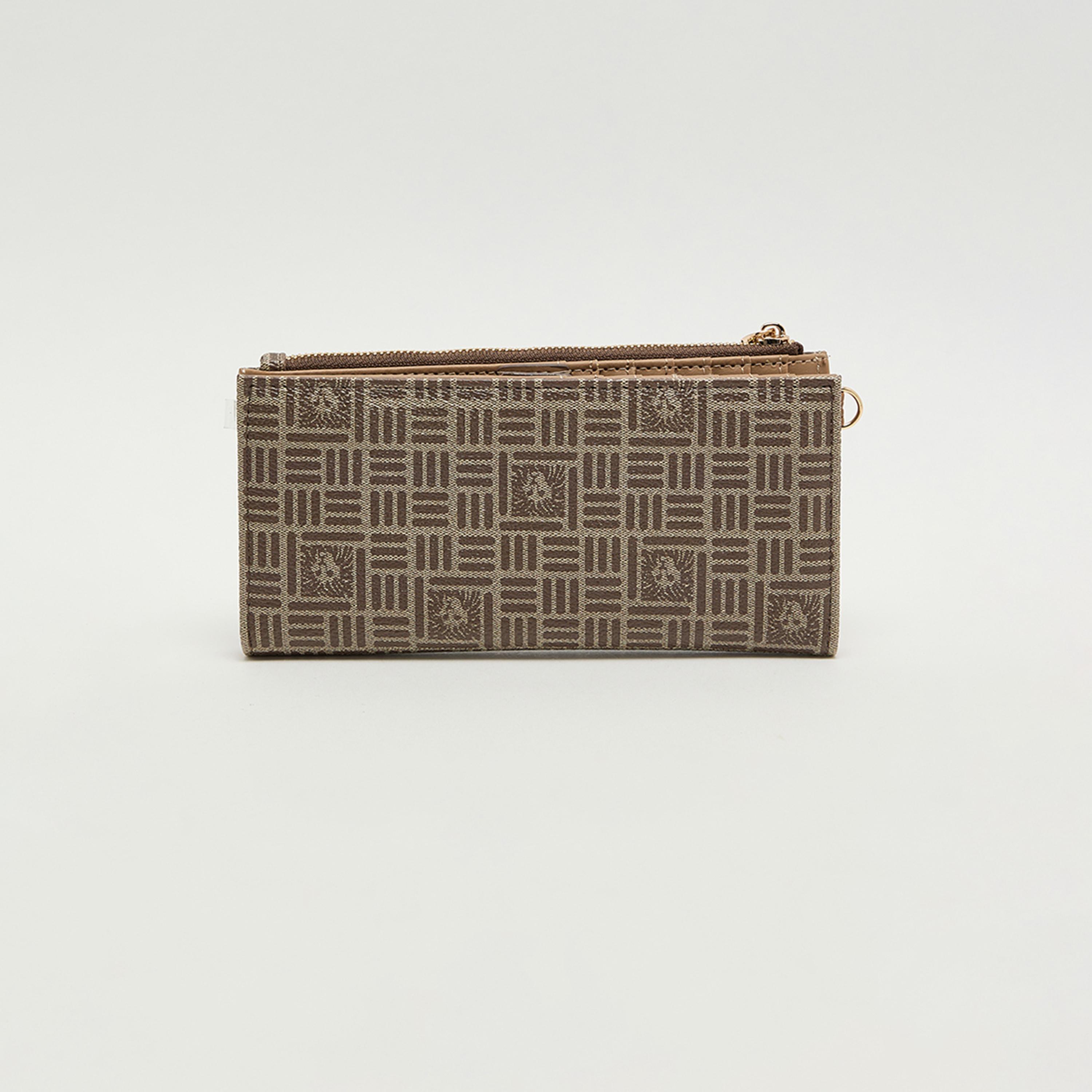 Anne Klein Monogram Wallet with Zipper-women-bagsandwallets-wallets-image-3