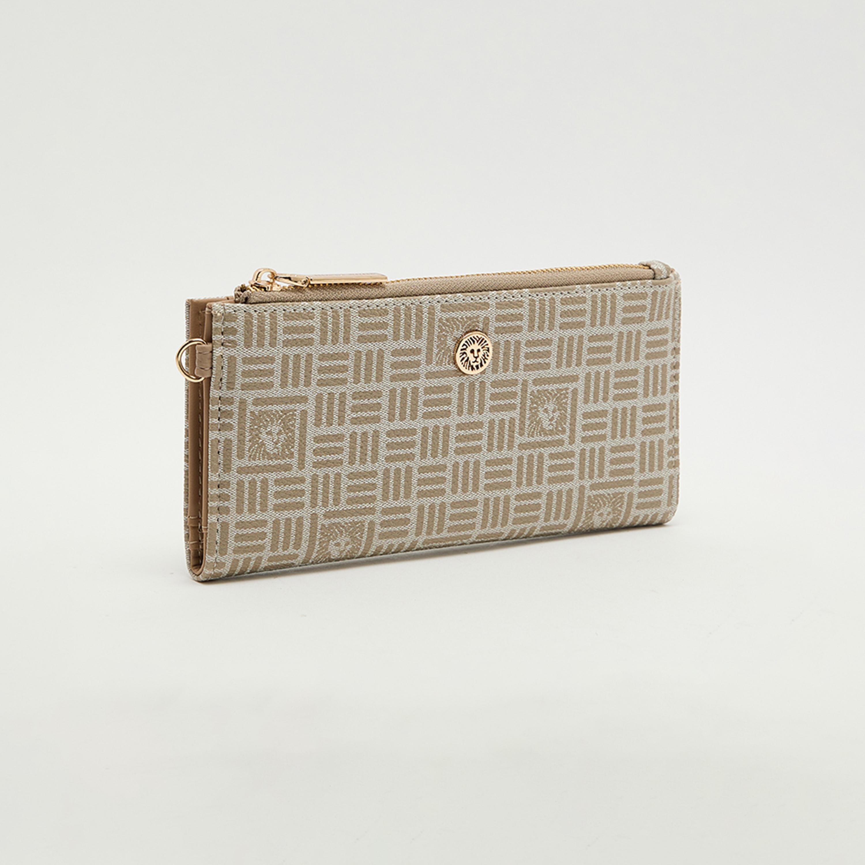 Anne Klein Monogram Wallet with Zipper-women-bagsandwallets-wallets-image-2