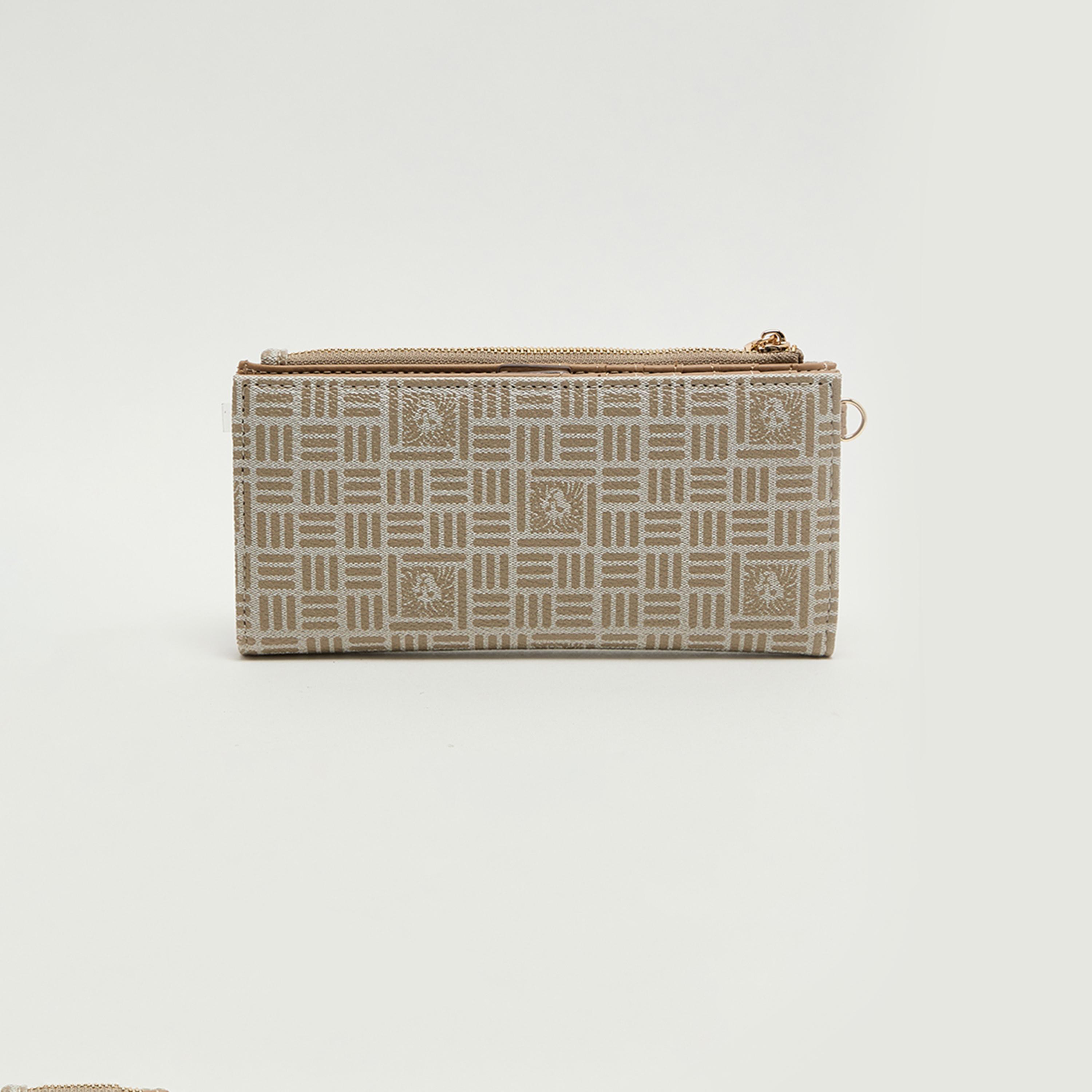 Anne Klein Monogram Wallet with Zipper-women-bagsandwallets-wallets-image-3