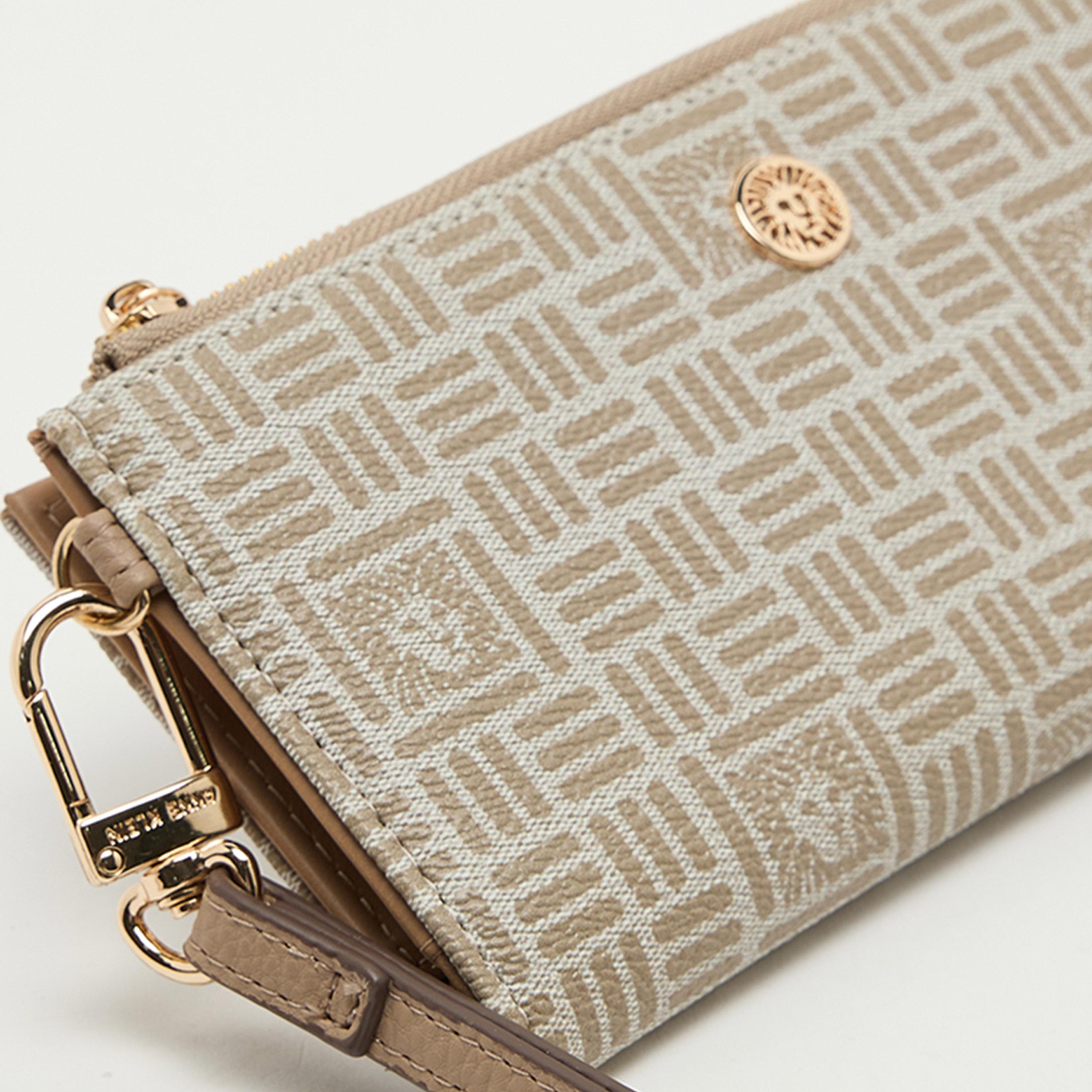 Anne Klein Monogram Wallet with Zipper-women-bagsandwallets-wallets-image-4