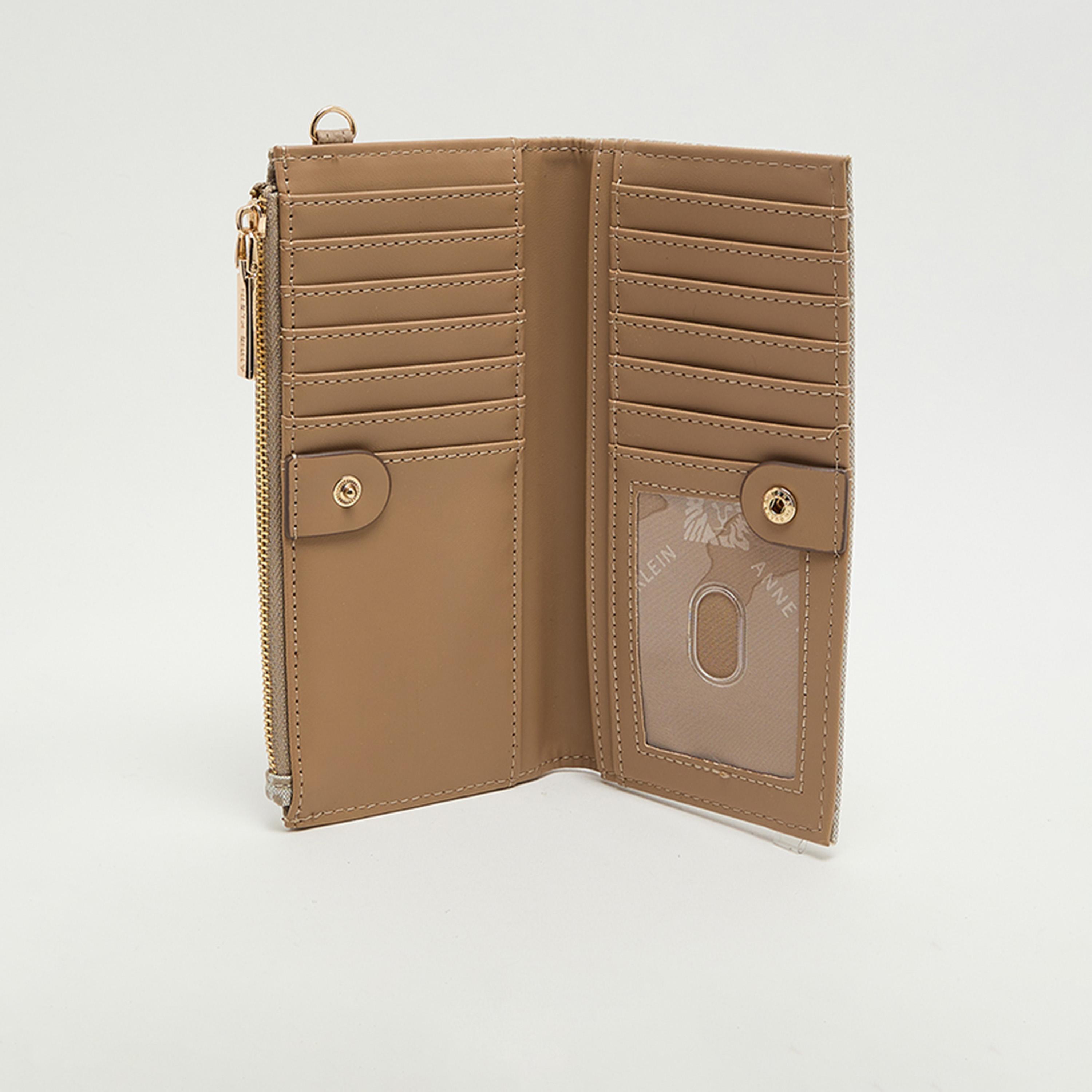 Anne Klein Monogram Wallet with Zipper-women-bagsandwallets-wallets-image-5