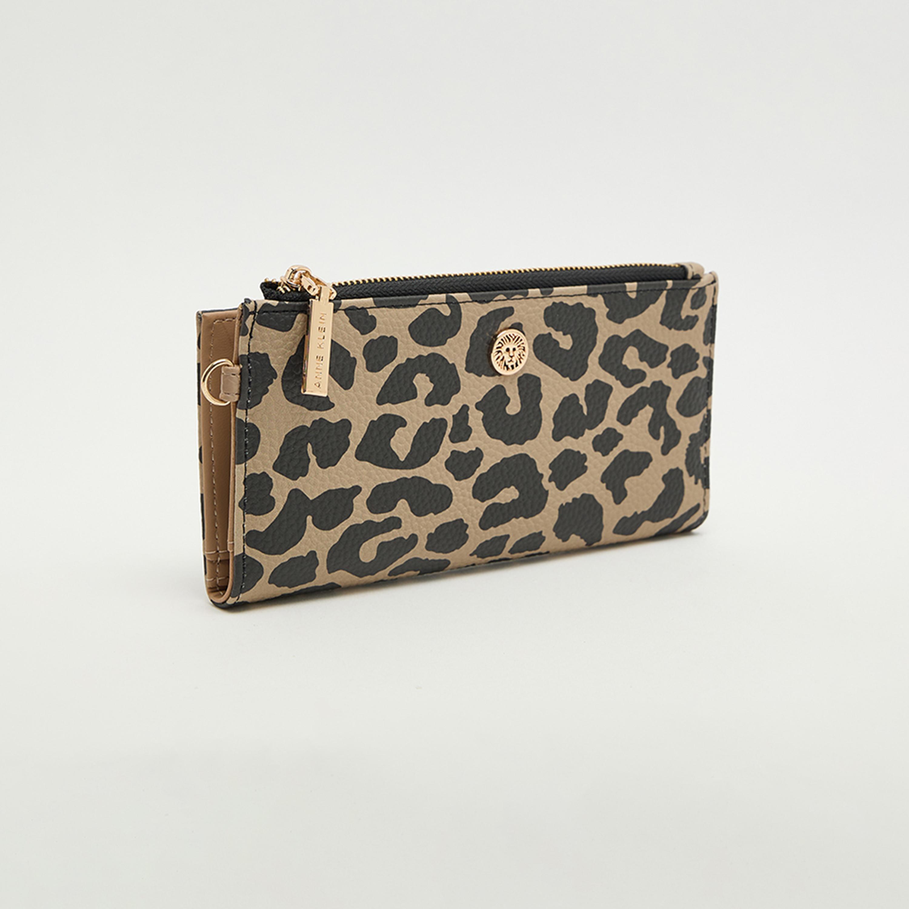 Anne Klein Animal Print Wallet with Zipper-women-bagsandwallets-wallets-image-2
