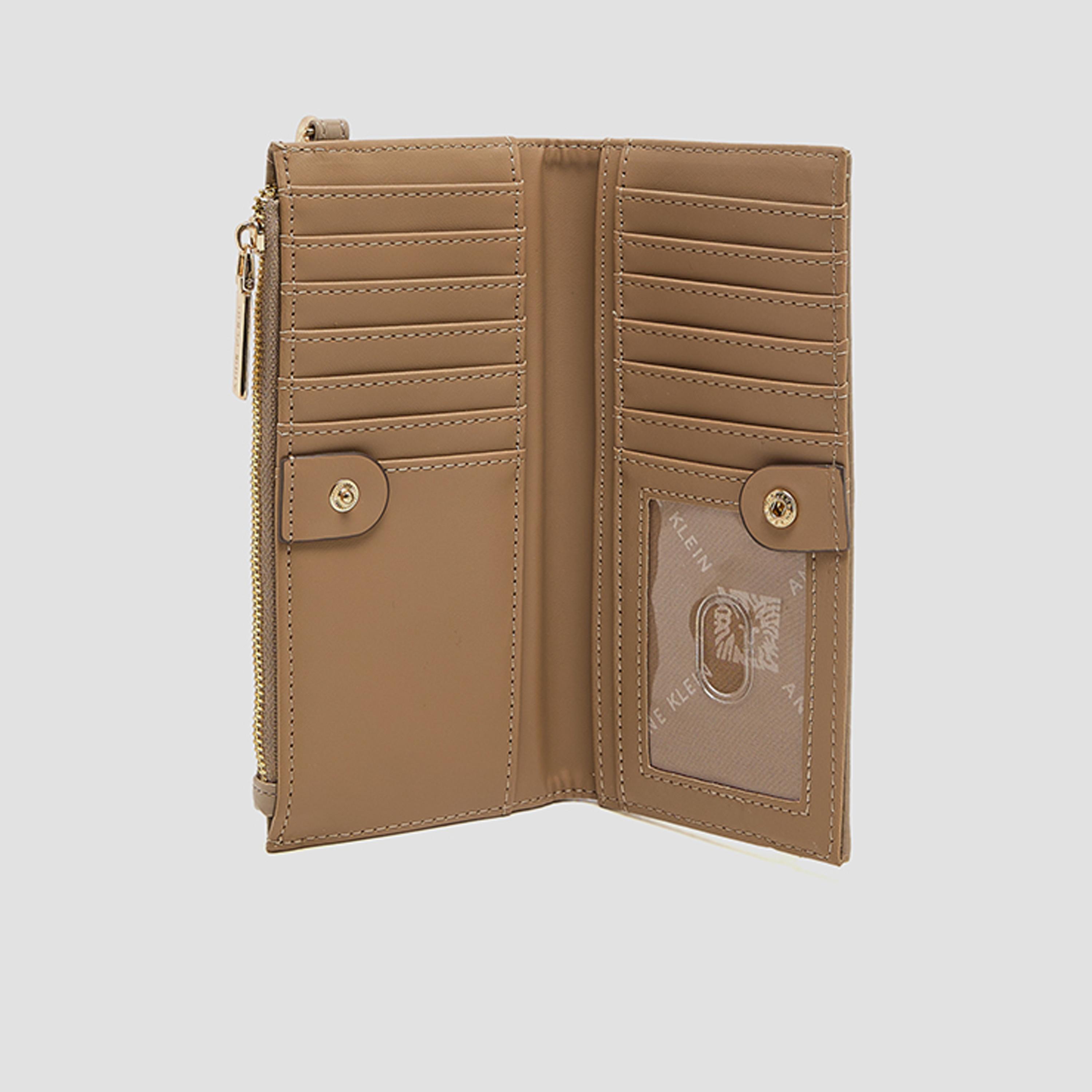 Anne Klein Textured Wallet with Zipper-women-bagsandwallets-wallets-image-5