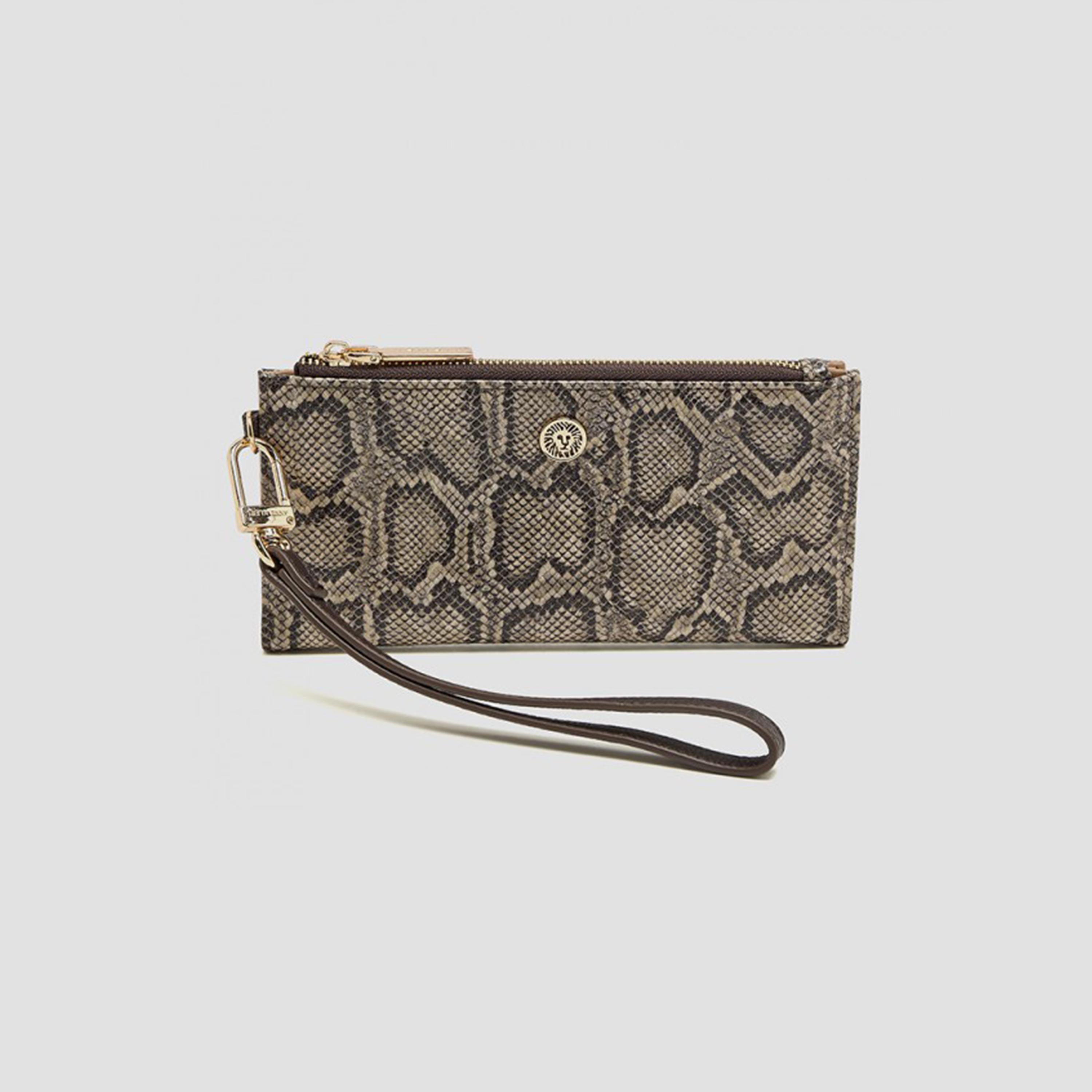 Anne Klein Animal Print Wallet with Zipper-women-bagsandwallets-wallets-image-1