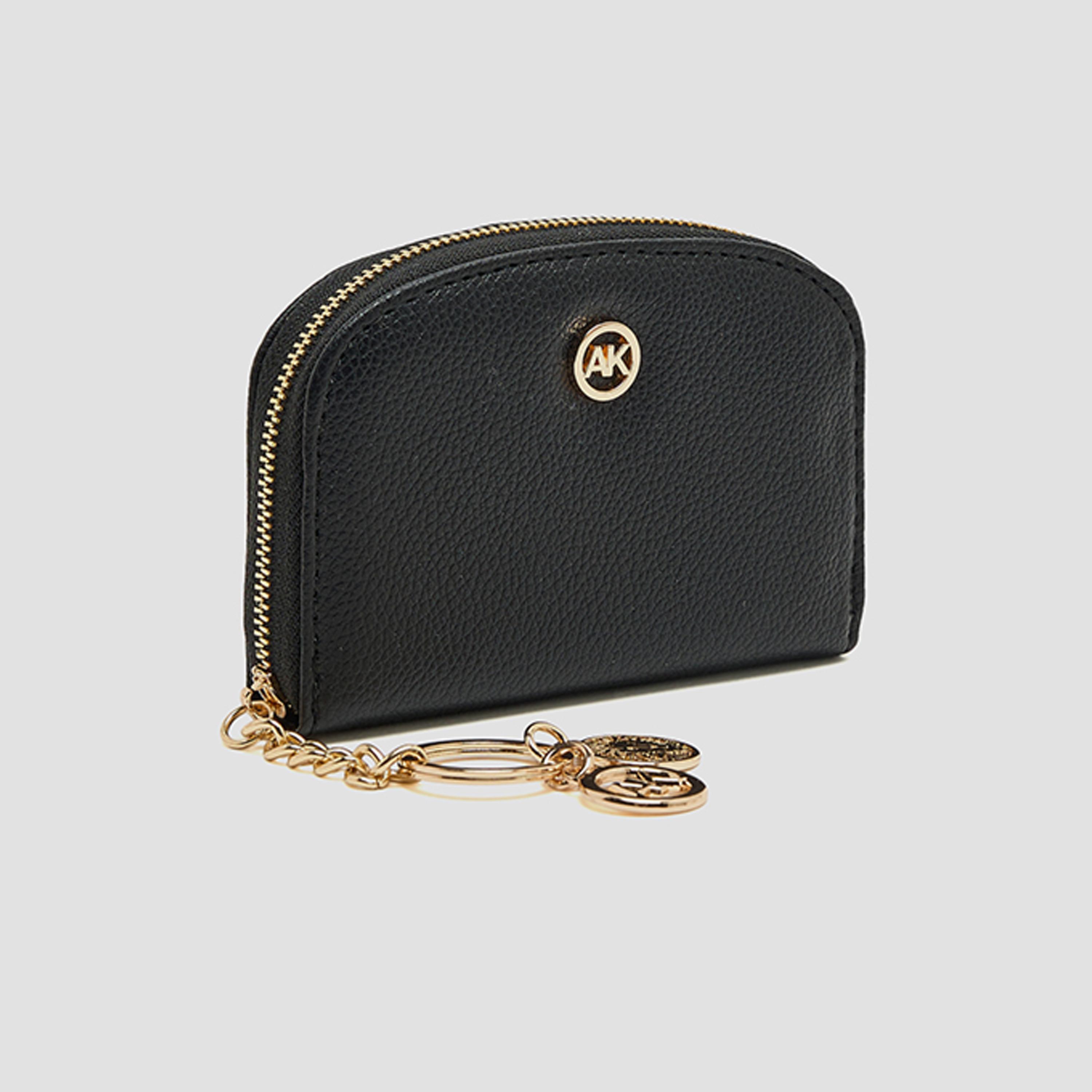 Anne Klein Textured Cardholder with Zipper-women-bagsandwallets-wallets-image-2