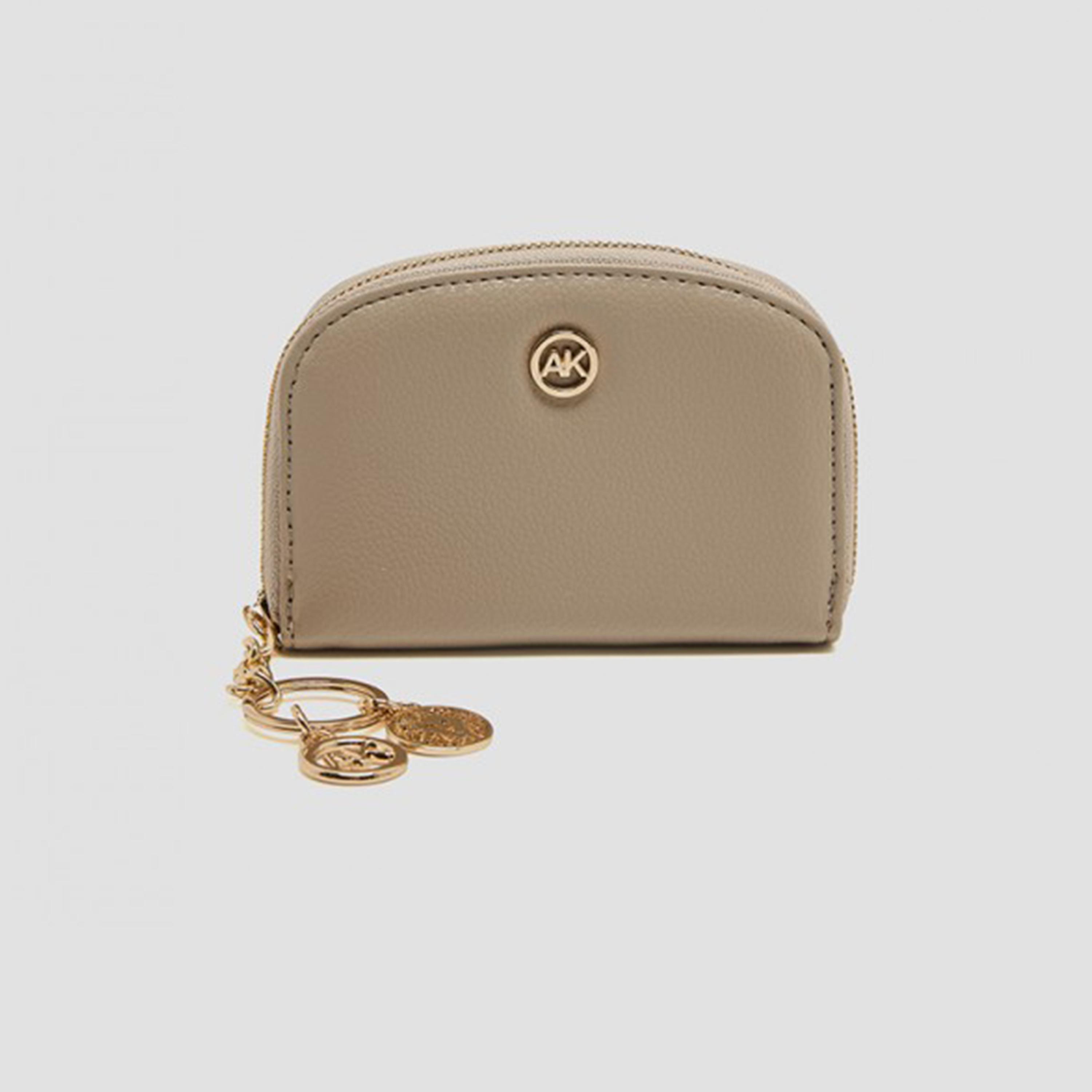 Anne Klein Textured Cardholder with Zipper-women-bagsandwallets-wallets-image-1